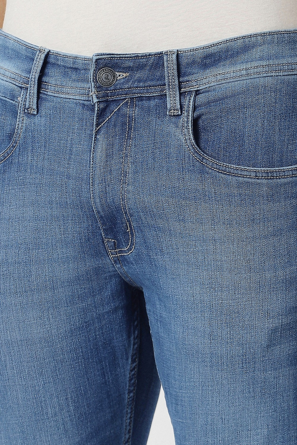 Image of PETER ENGLAND Regular Men Blue Jeans