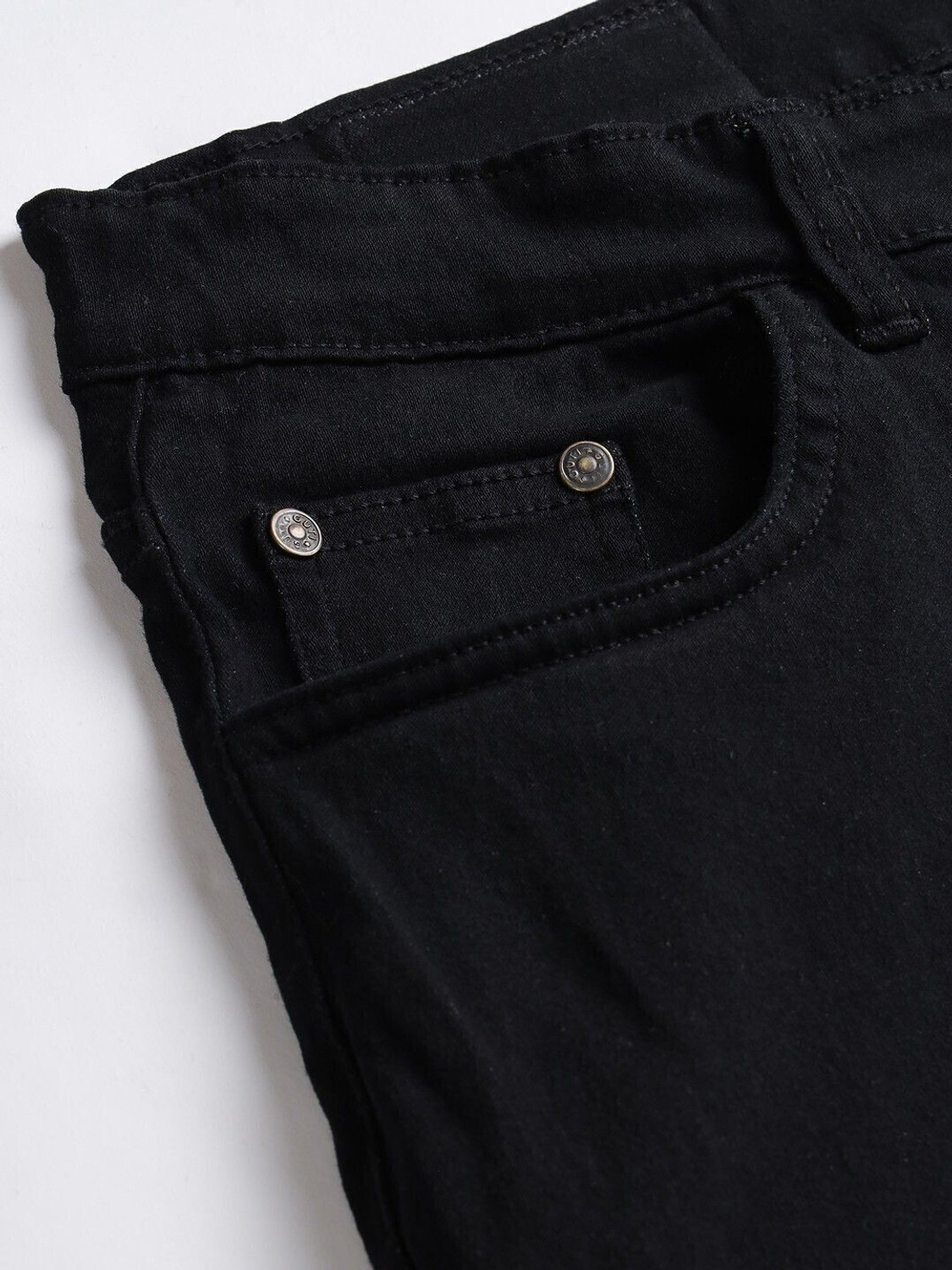 Image of GUTI Flared Women Black Jeans