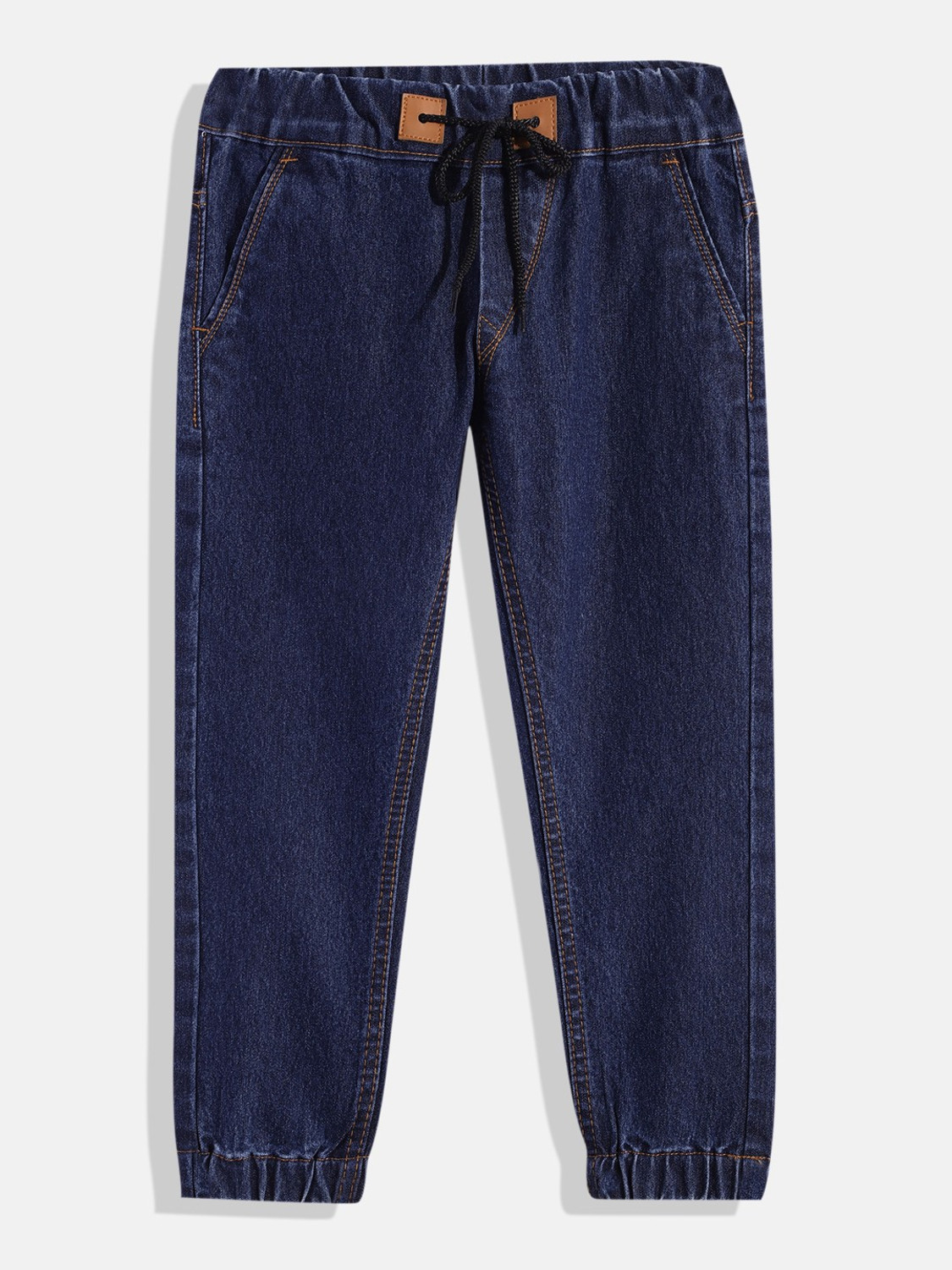 Image of Urbano Juniors Jogger Fit Boys Blue Jeans