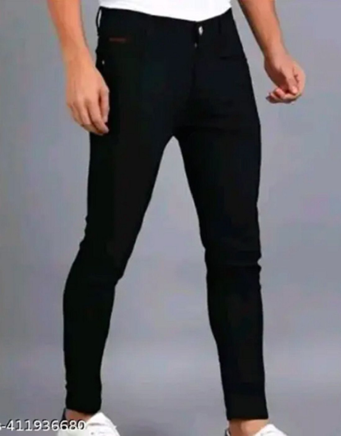 Image of VFHG Slim Men Black Jeans