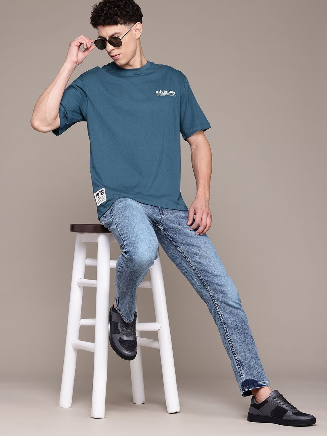 Image of Roadster Slim Men Blue Jeans