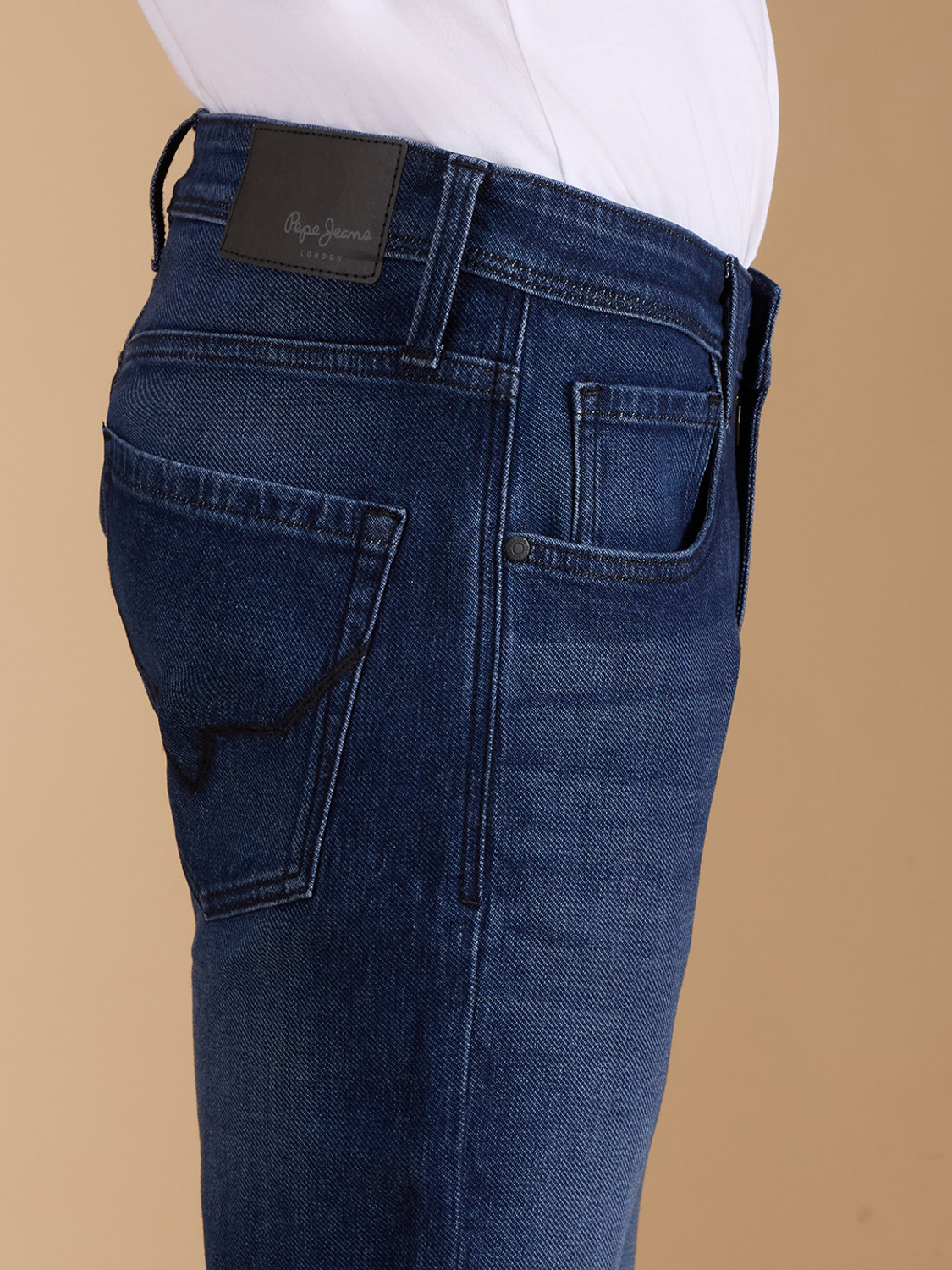 Image of Pepe Jeans Slim Men Dark Blue Jeans