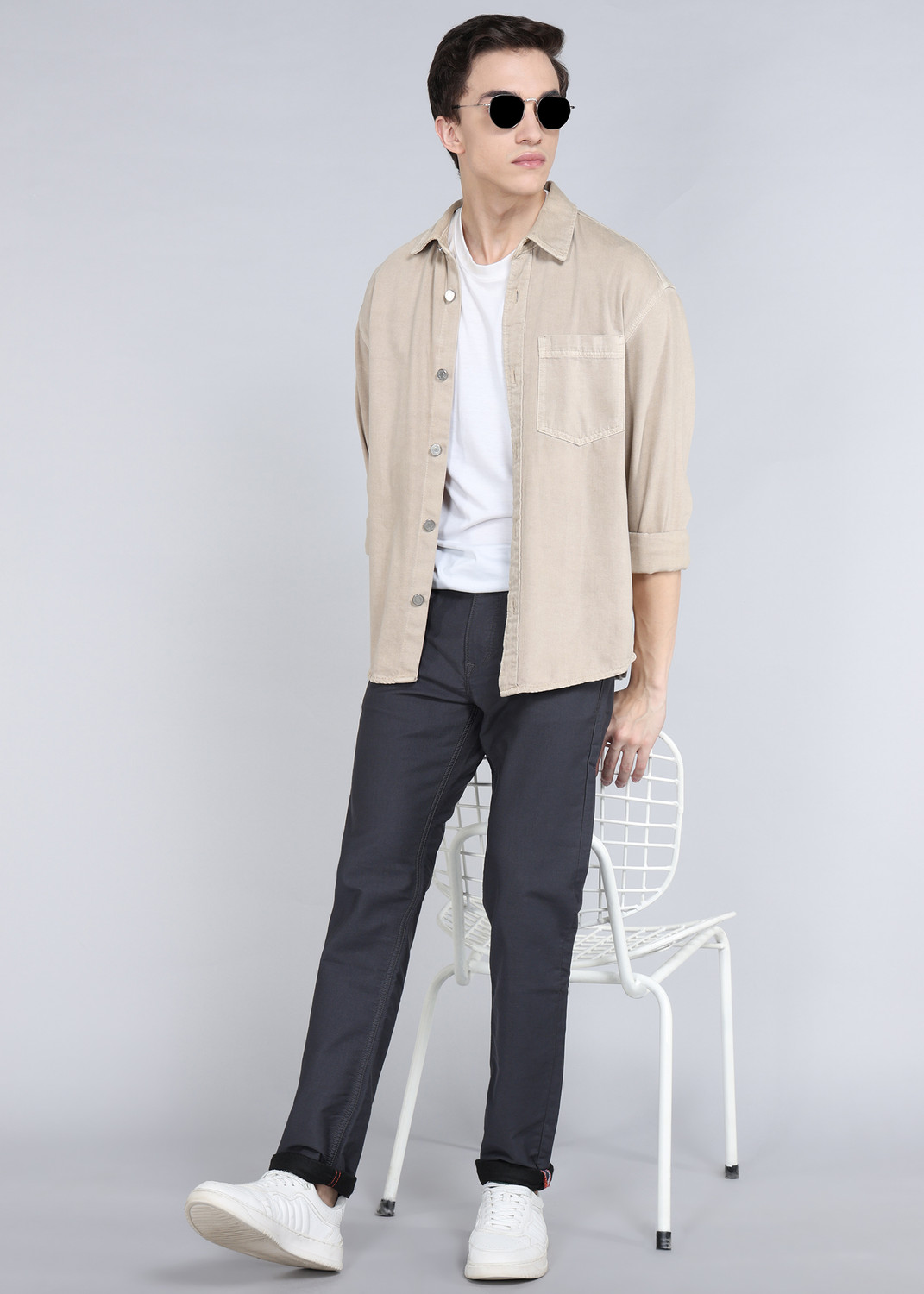 Image of KILLER Slim Men Grey Jeans