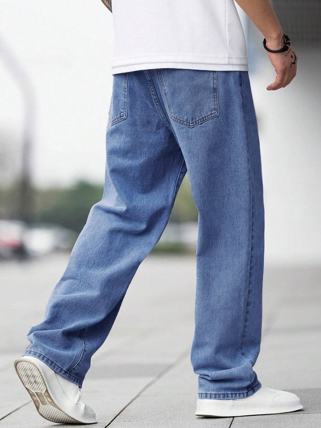 Image of R.Code by The Roadster Life Co. Regular Men Blue Jeans