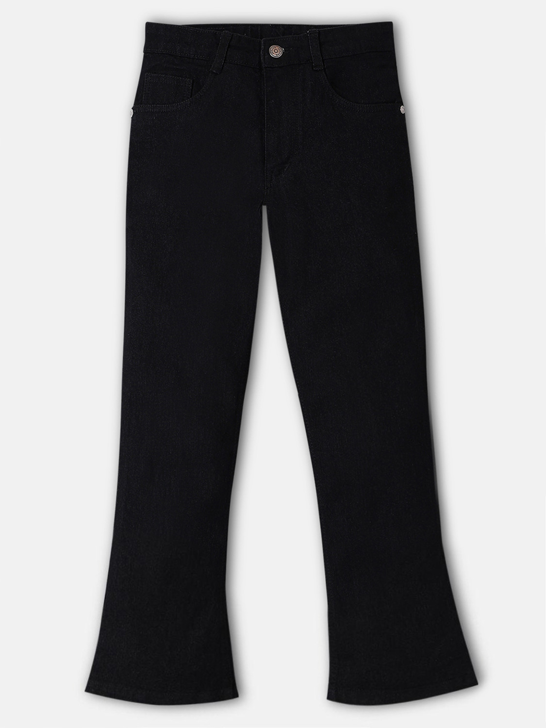 Image of Urbano Juniors Boot-Leg Boys Black Jeans