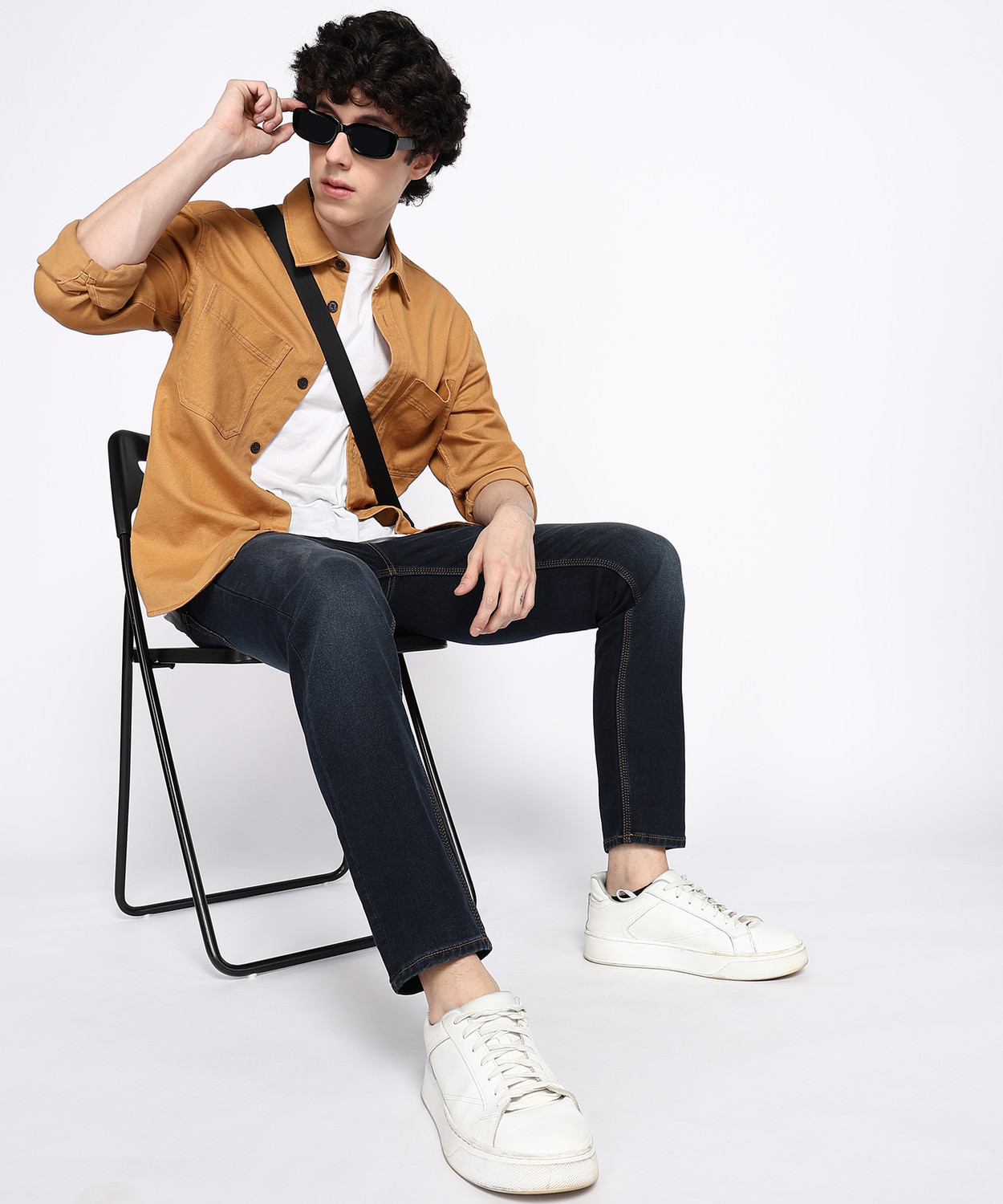 Image of Spykar Slim Men Blue Jeans