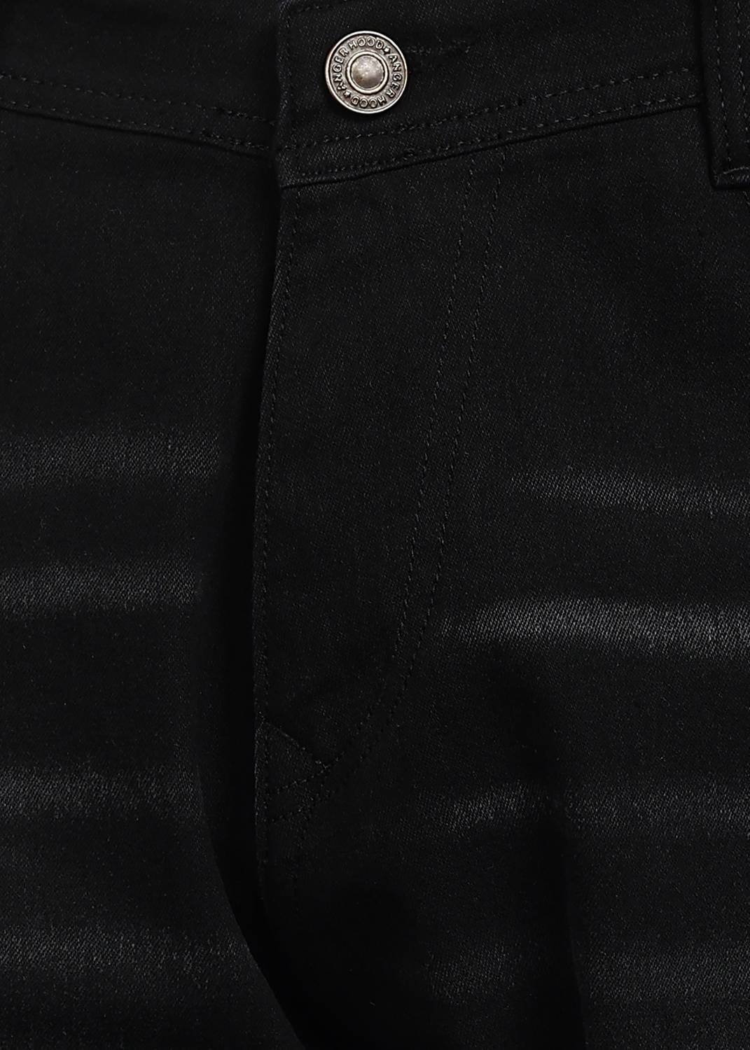 TRUE Loose Fit Men Black Jeans - Image 4