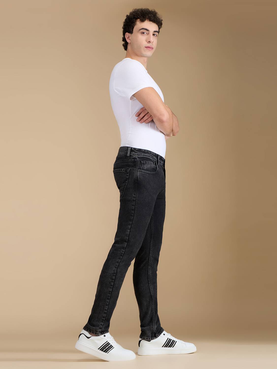 Pepe Jeans Slim Men Black Jeans - Image 4