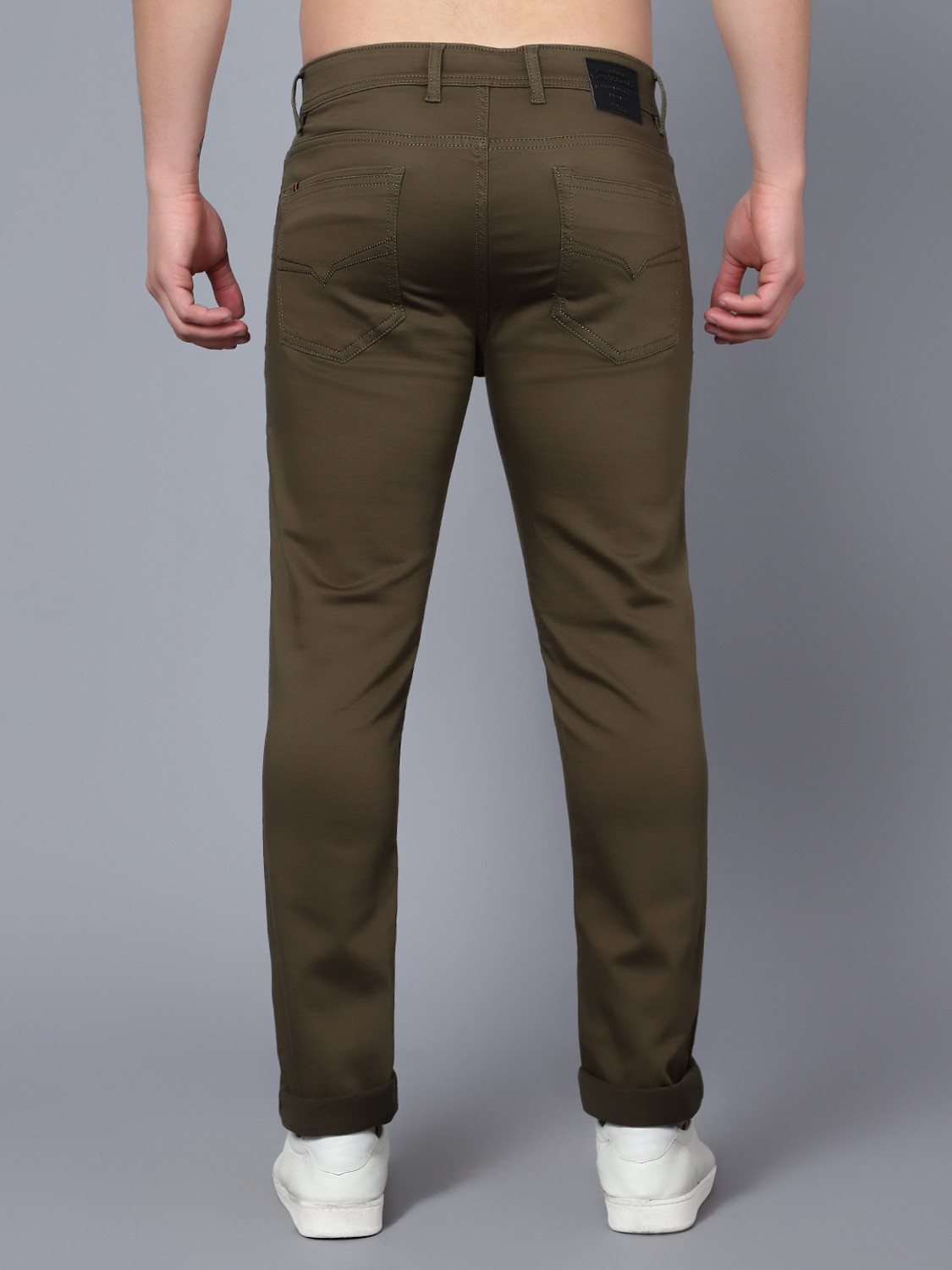 Image of CANTABIL Regular Men Green Jeans