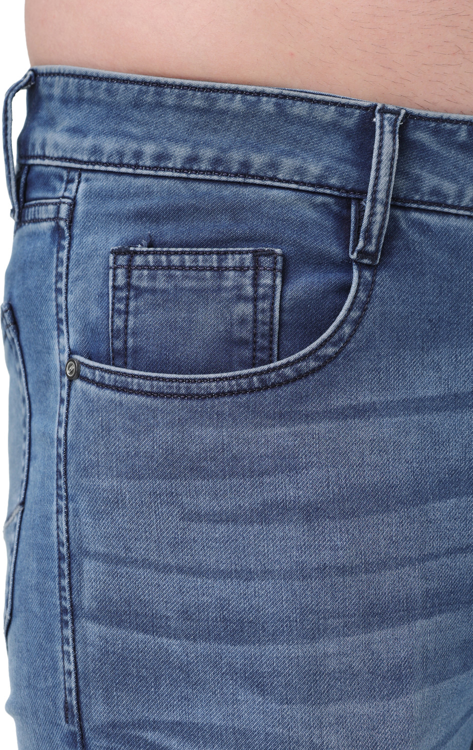 Image of SPARKY Slim Men Dark Blue Jeans