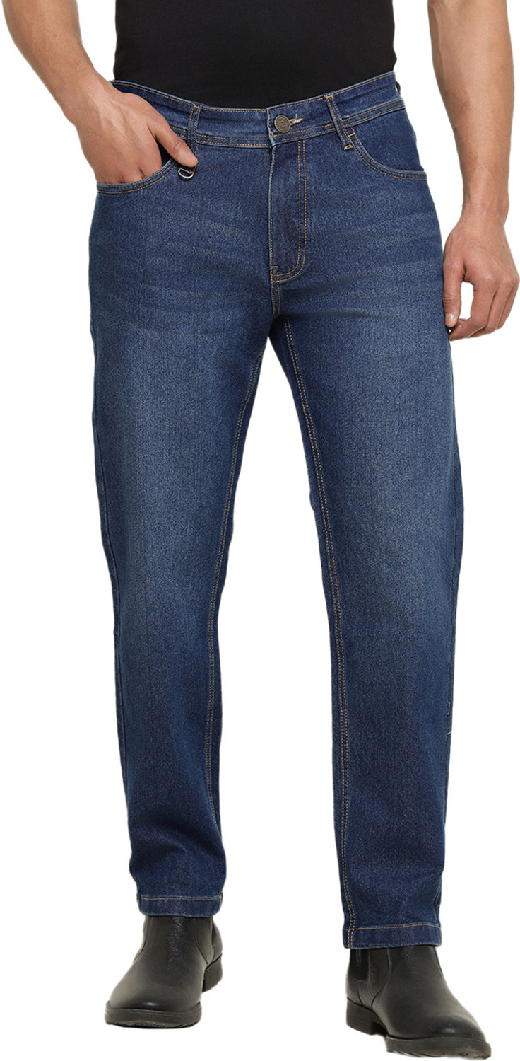 Image of RED CHIEF Regular Men Blue Jeans