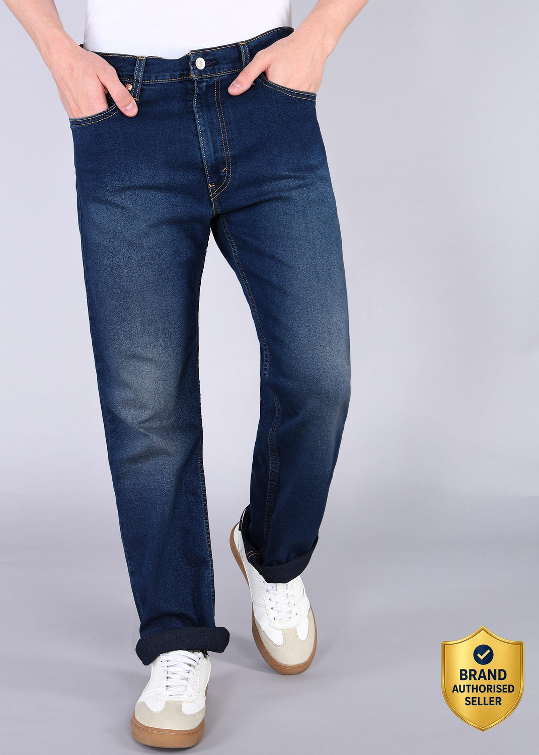Image of LEVI'S Relaxed Fit Men Dark Blue Jeans