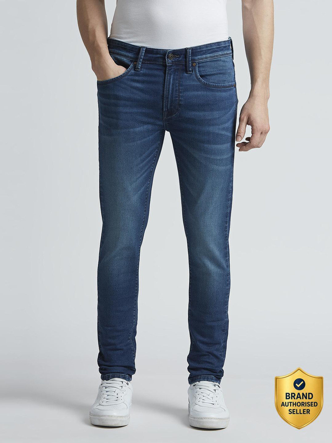 Image of Pepe Jeans Skinny Men Blue Jeans