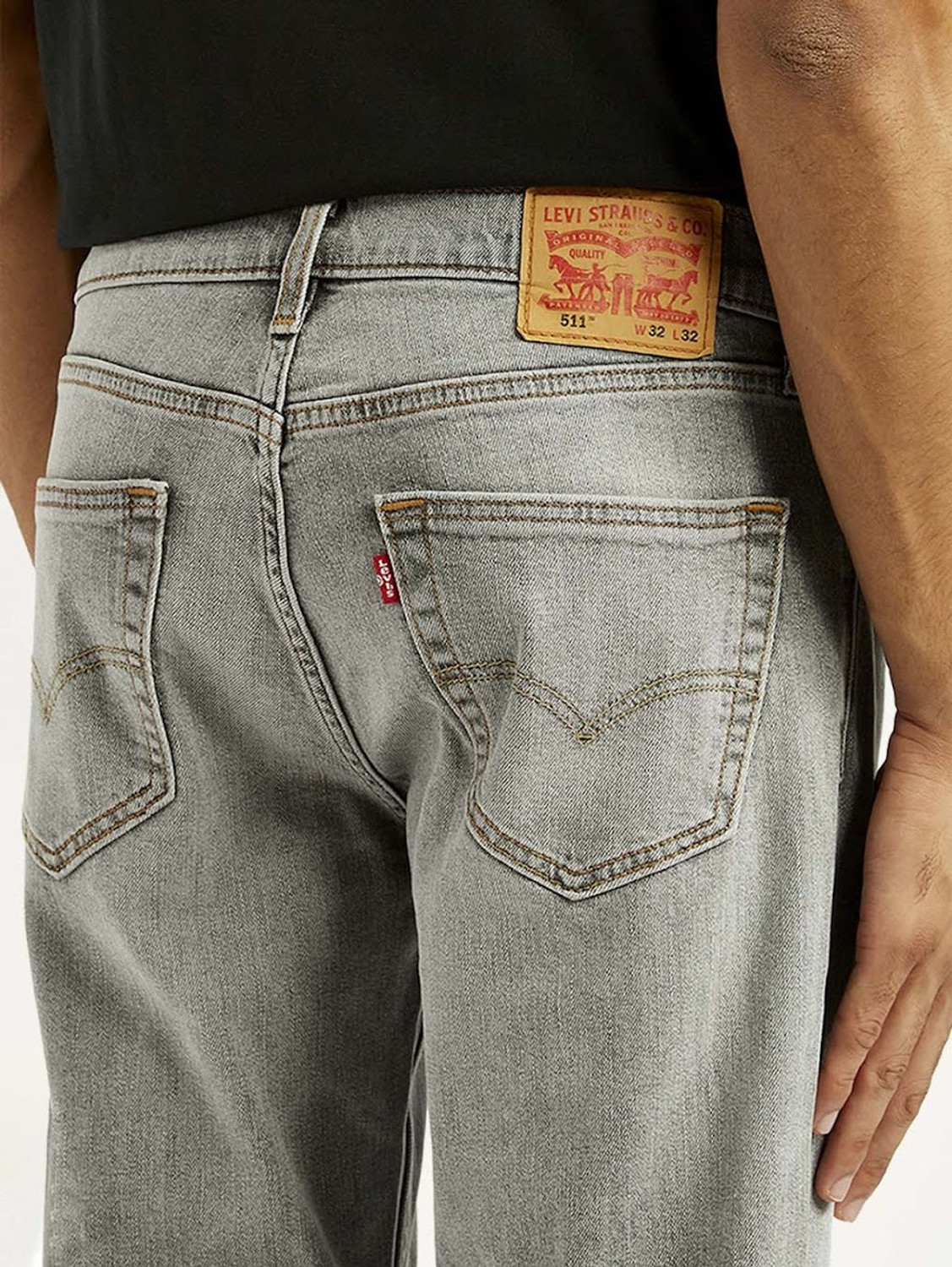 Image of LEVI'S Slim Men Grey Jeans