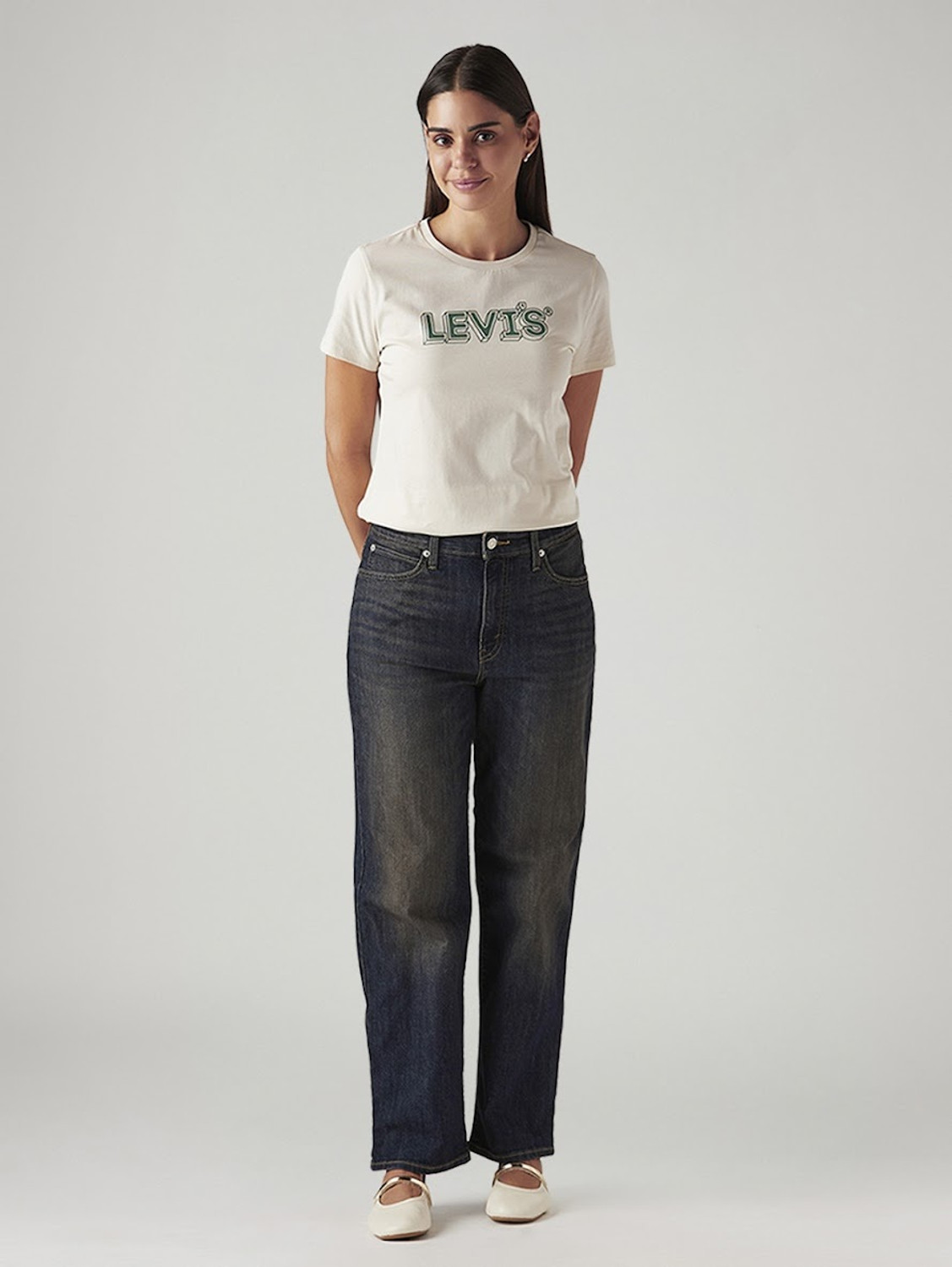 Image of LEVI'S Loose Fit Women Dark Grey Jeans