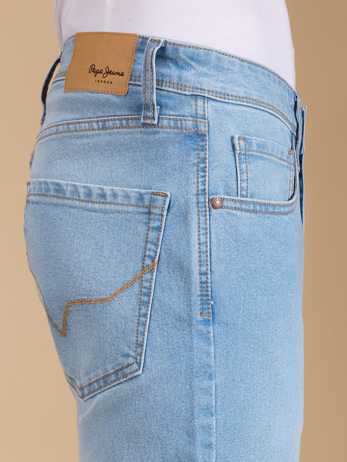 Image of Pepe Jeans Slim Men Light Blue Jeans