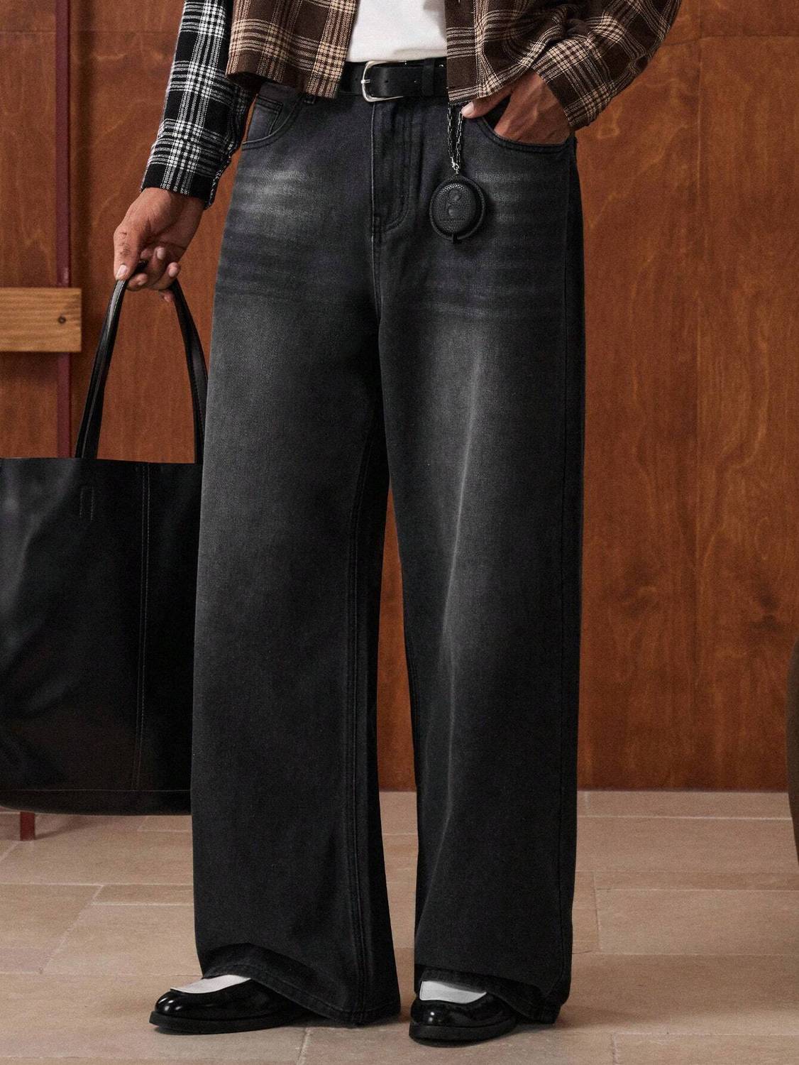 YMT Straight Fit Men Black Jeans - Image 4