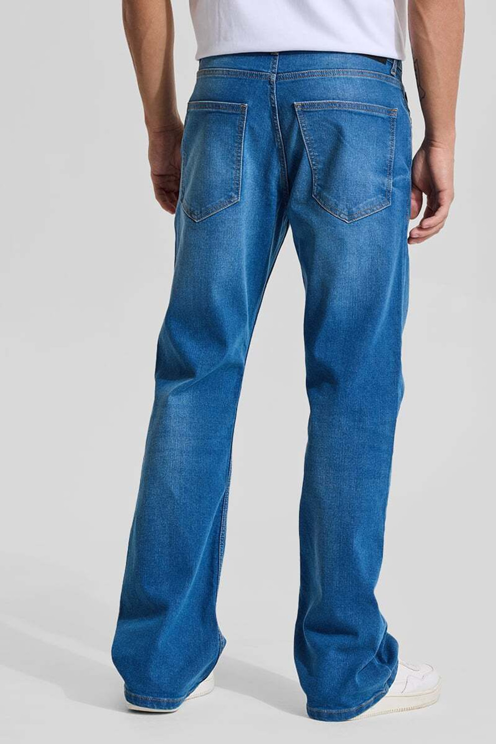 Image of Snitch Regular Men Blue Jeans