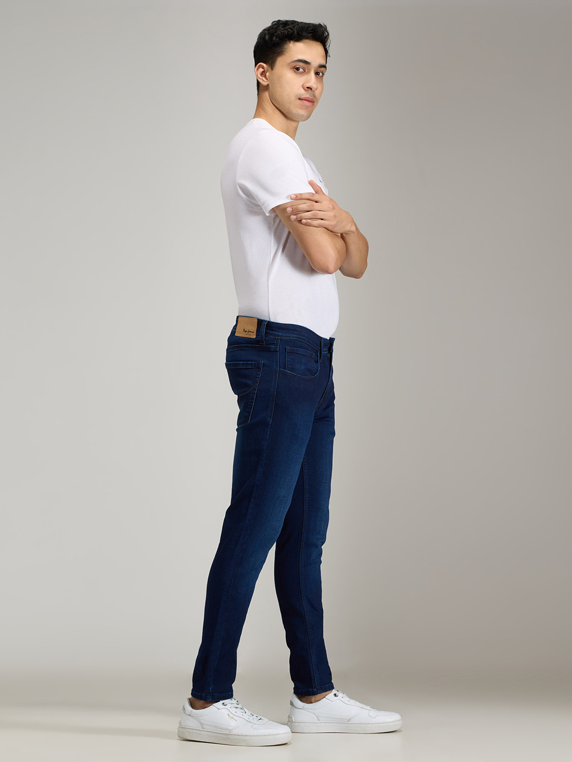 Image of Pepe Jeans Slim Men Dark Blue Jeans