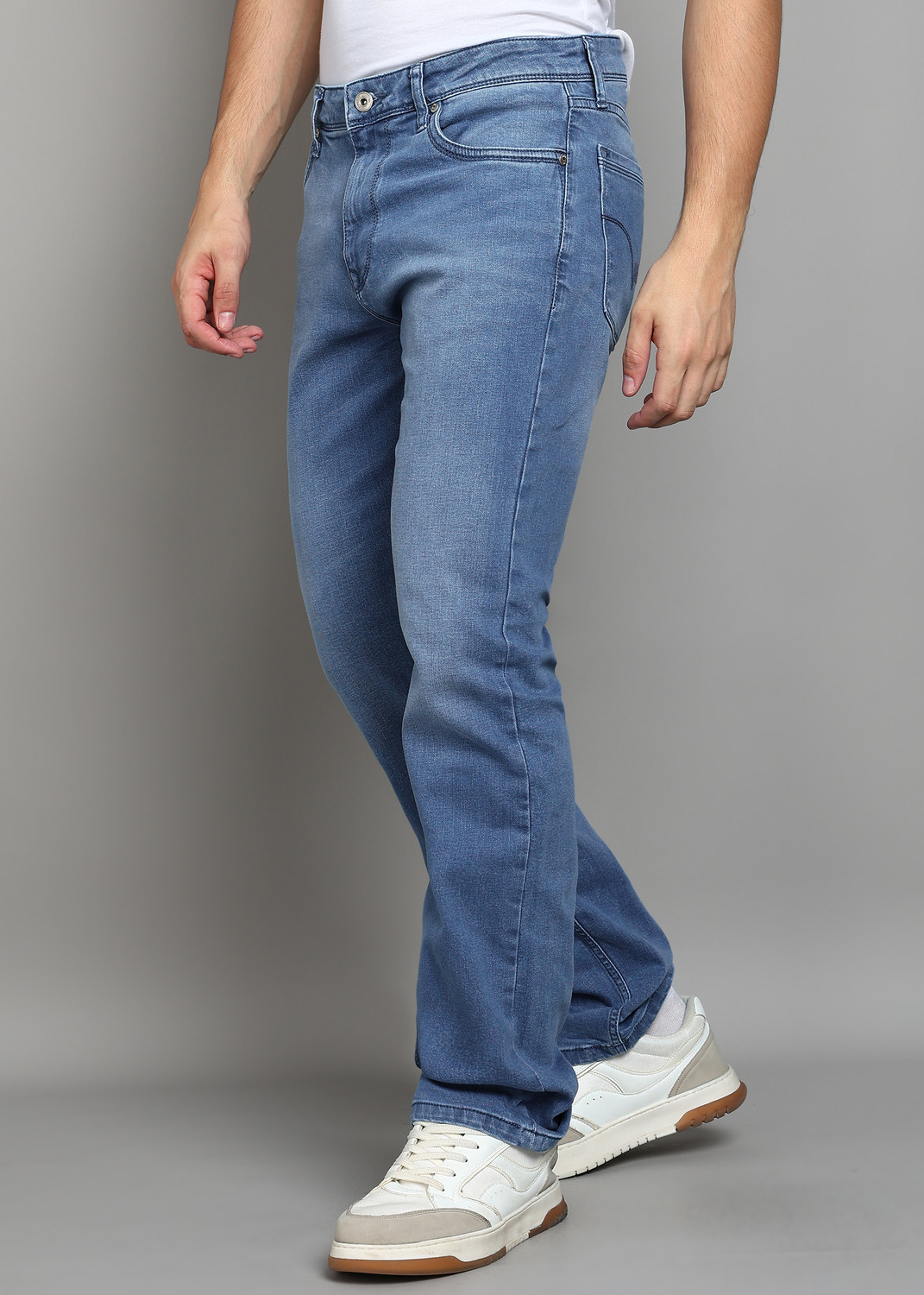 Image of LAWMAN Boot-Leg Men Blue Jeans