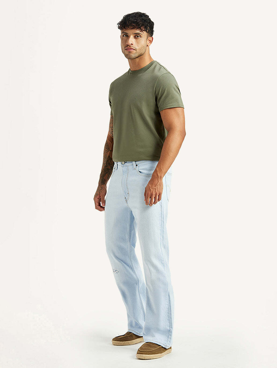 Image of LEVI'S Boot-Leg Men Light Blue Jeans