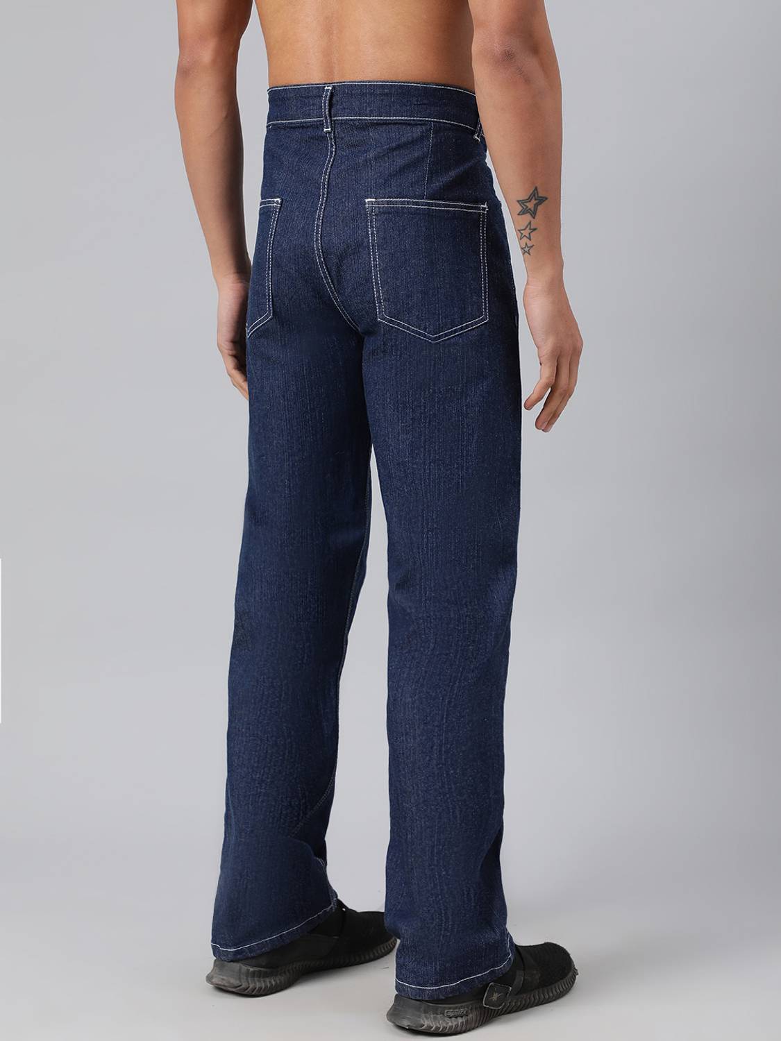 KOTTY Regular Men Dark Blue Jeans - Image 4