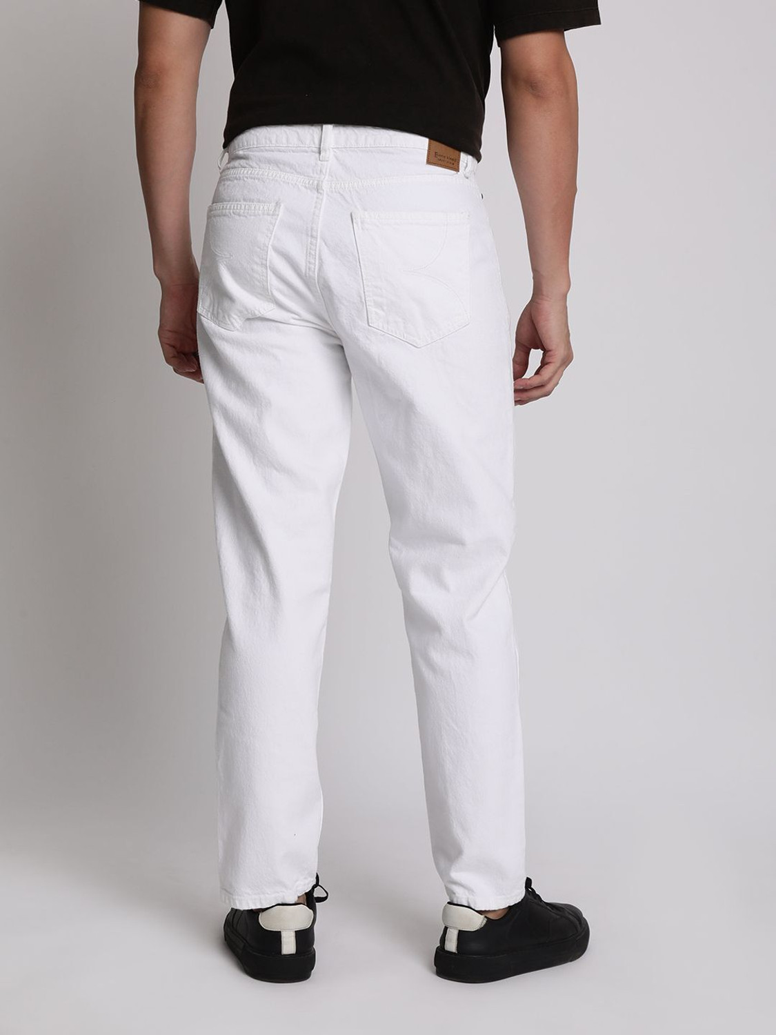 Image of Bene Kleed Regular Men White Jeans