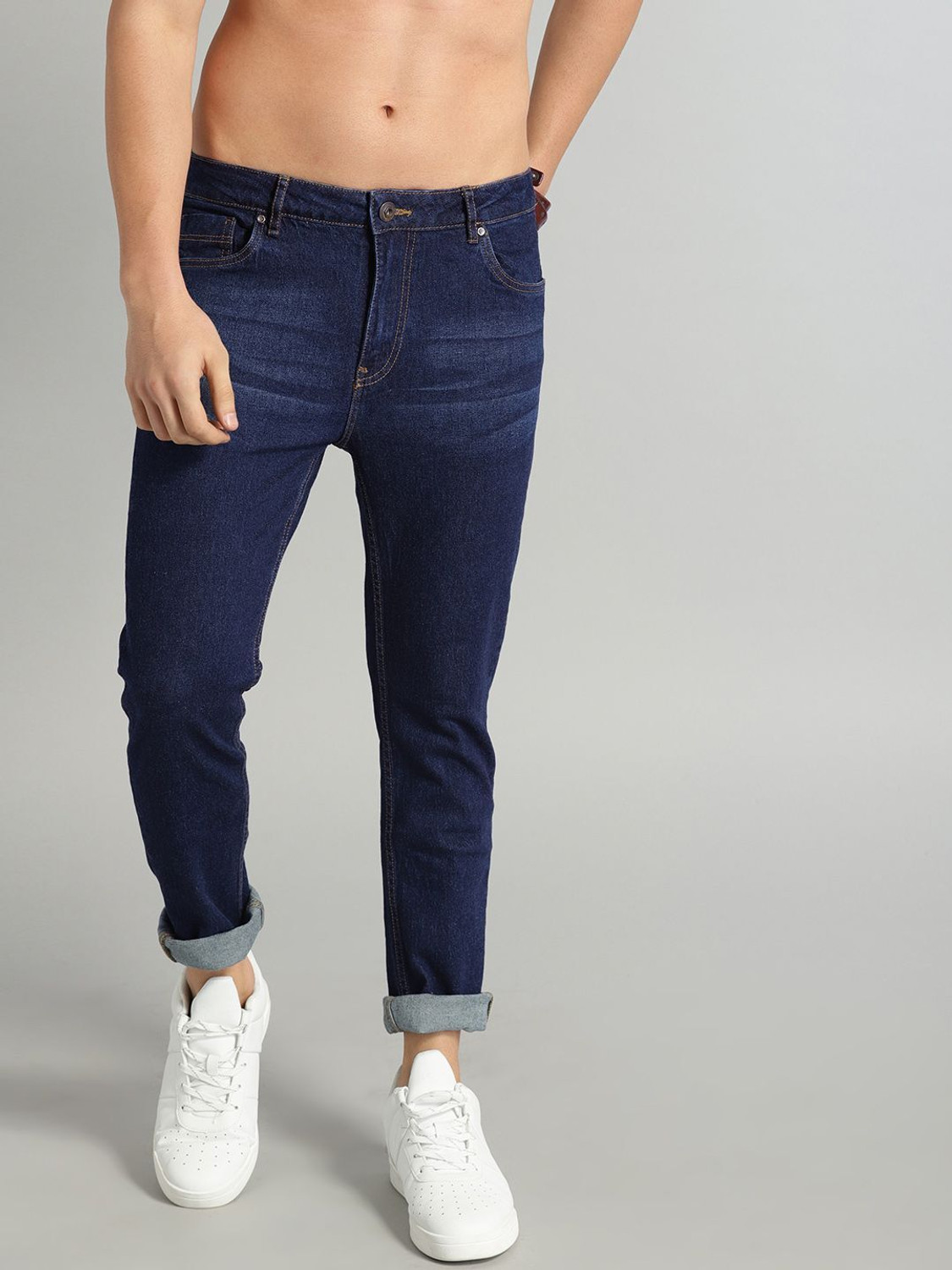 Image of Roadster Skinny Men Blue Jeans