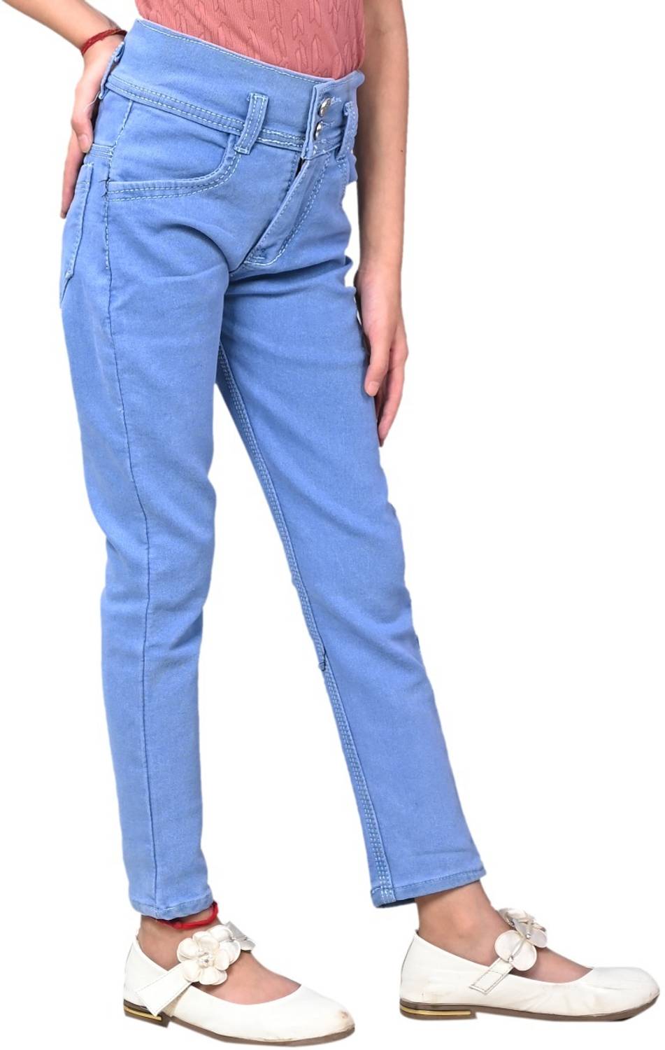 LittleRippers Skinny Girls Light Blue Jeans