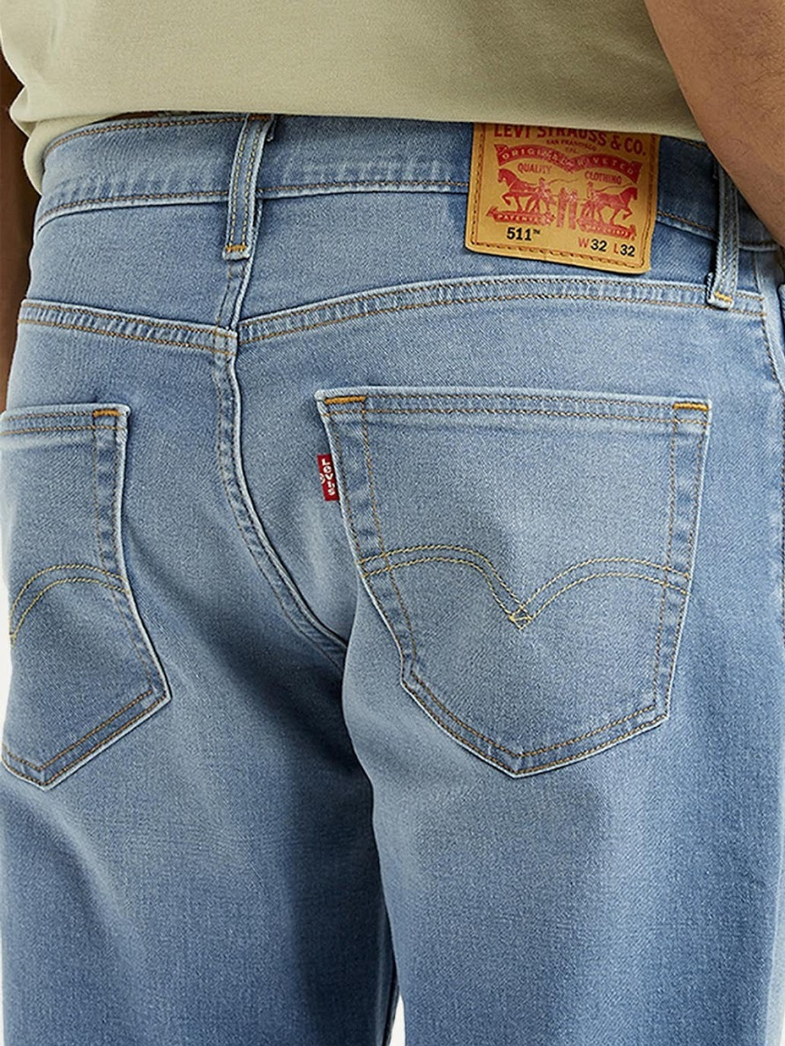 Image of LEVI'S Slim Men Blue Jeans