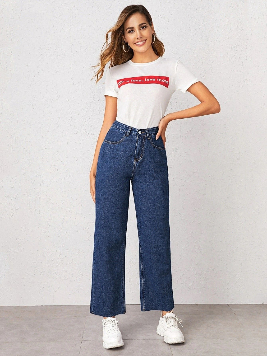 Image of KOTTY Regular Women Dark Blue Jeans