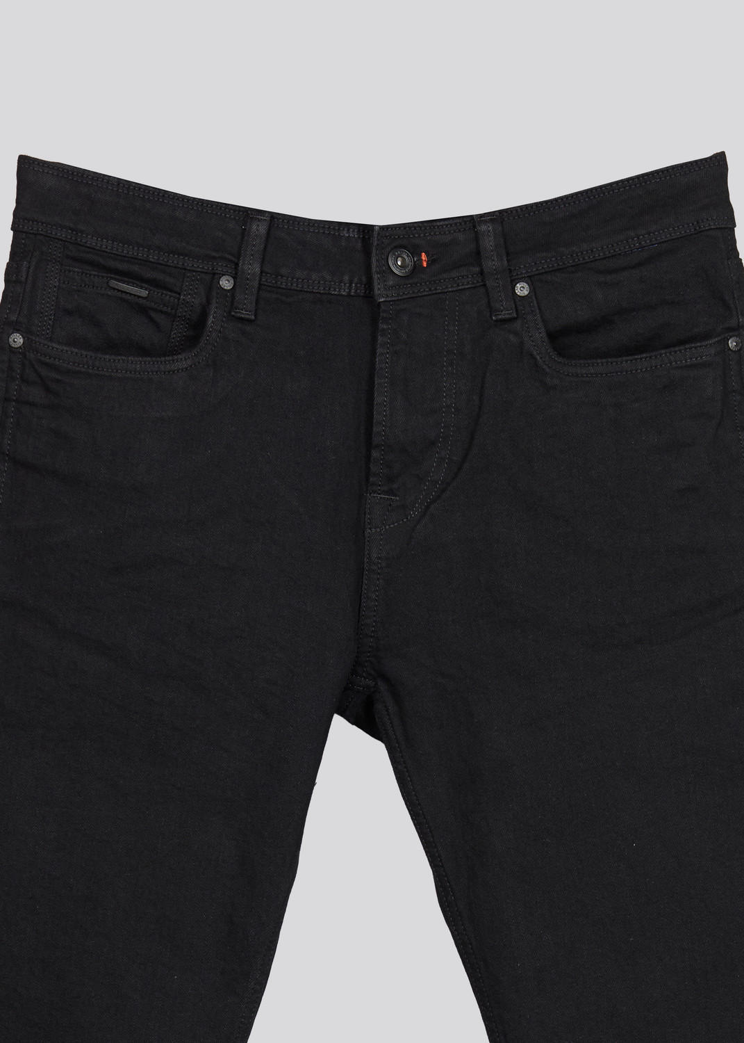 Image of KILLER Men Straight Fit Mid Rise Black Jeans