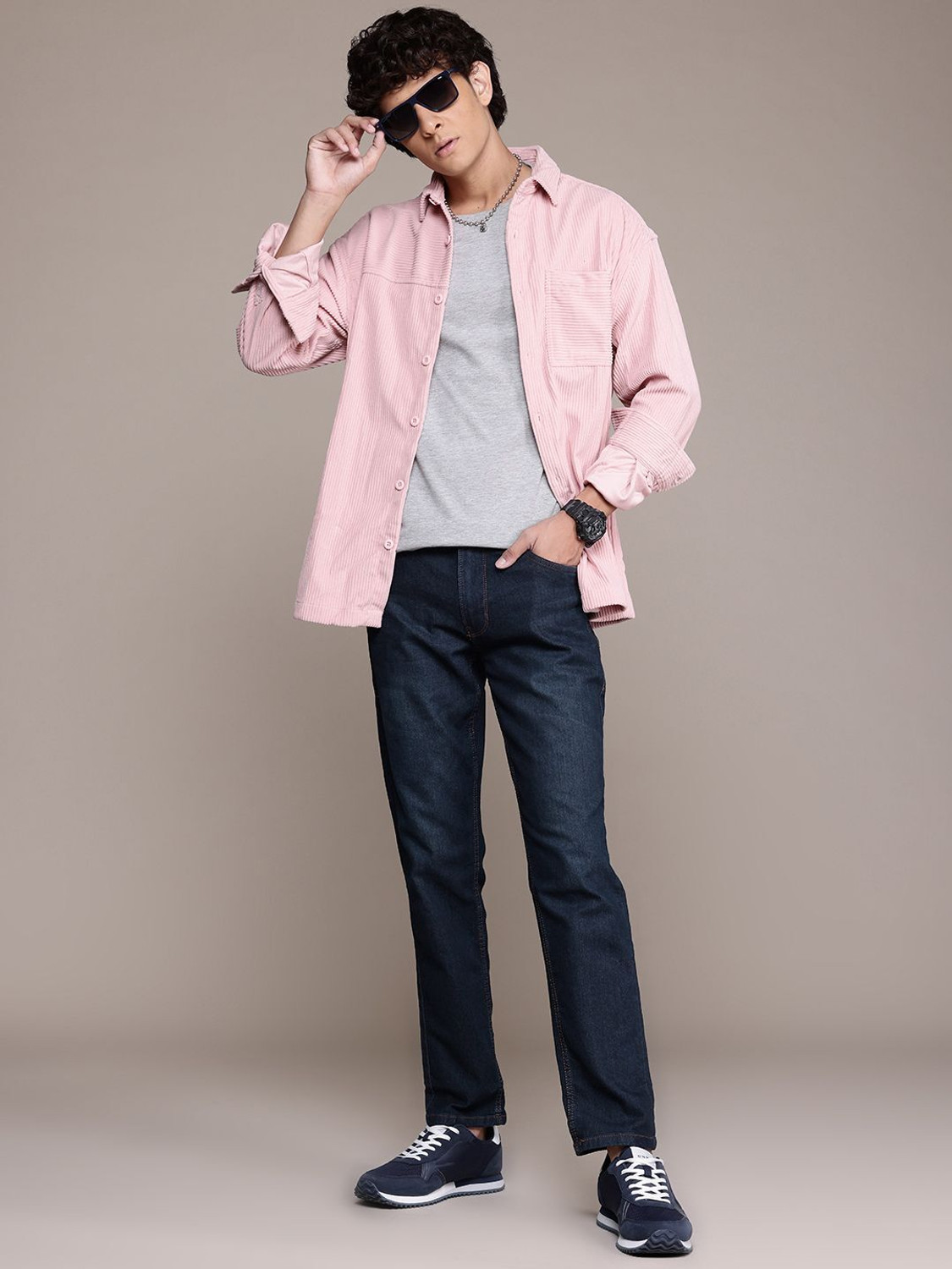 Image of Roadster Slim Men Blue Jeans