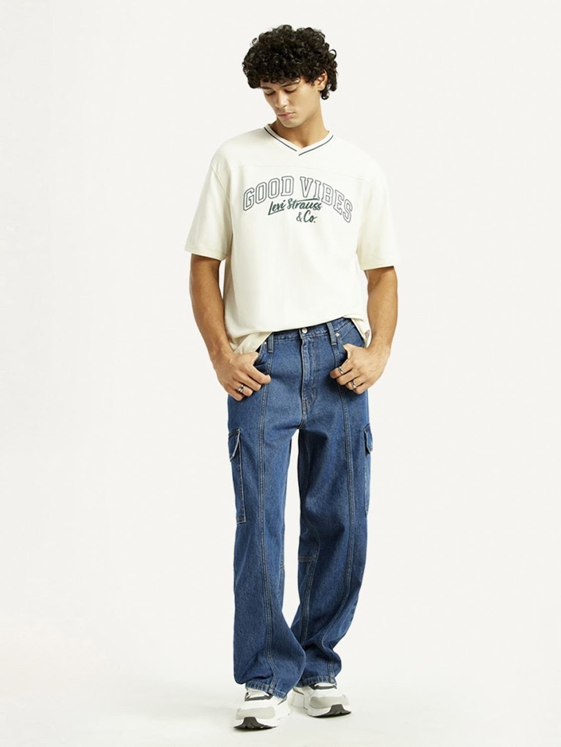 Image of LEVI'S Loose Fit Men Blue Jeans