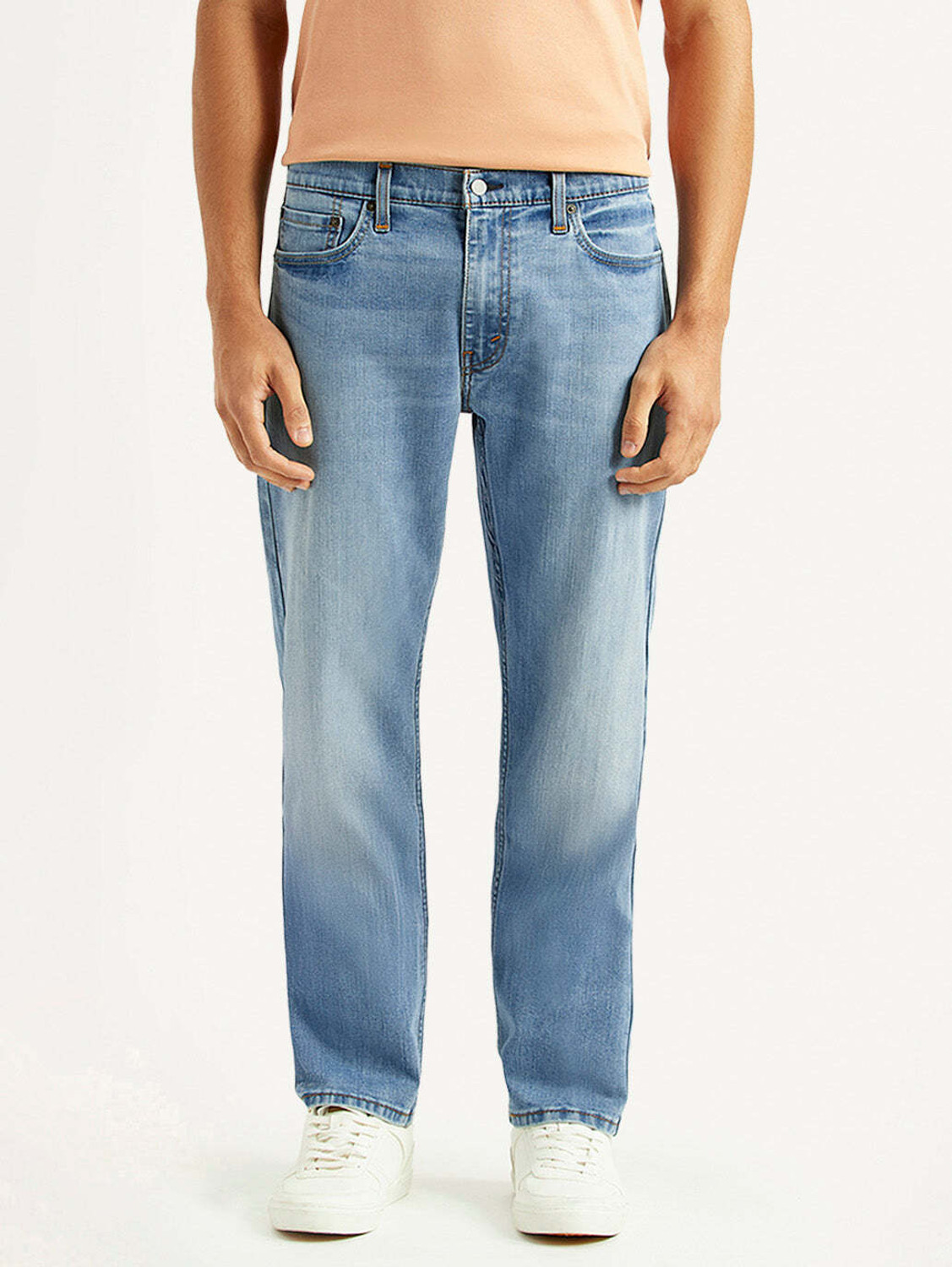 Image of LEVI'S Straight Fit Men Light Blue Jeans