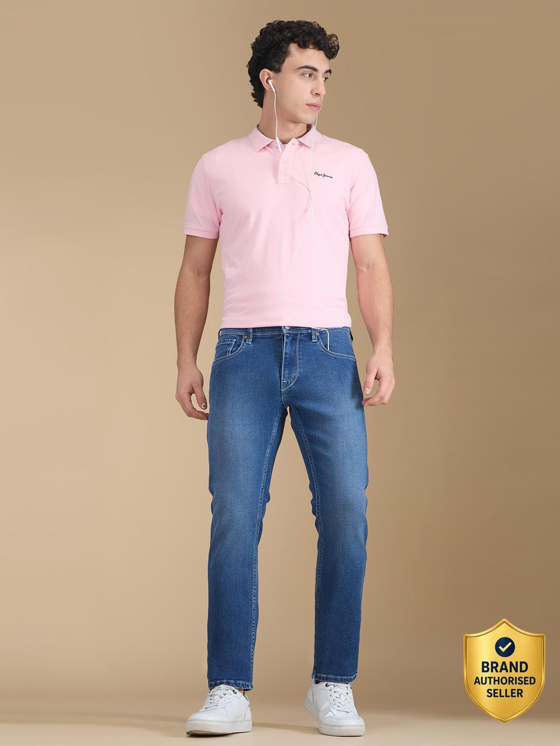 Image of Pepe Jeans Slim Men Blue Jeans