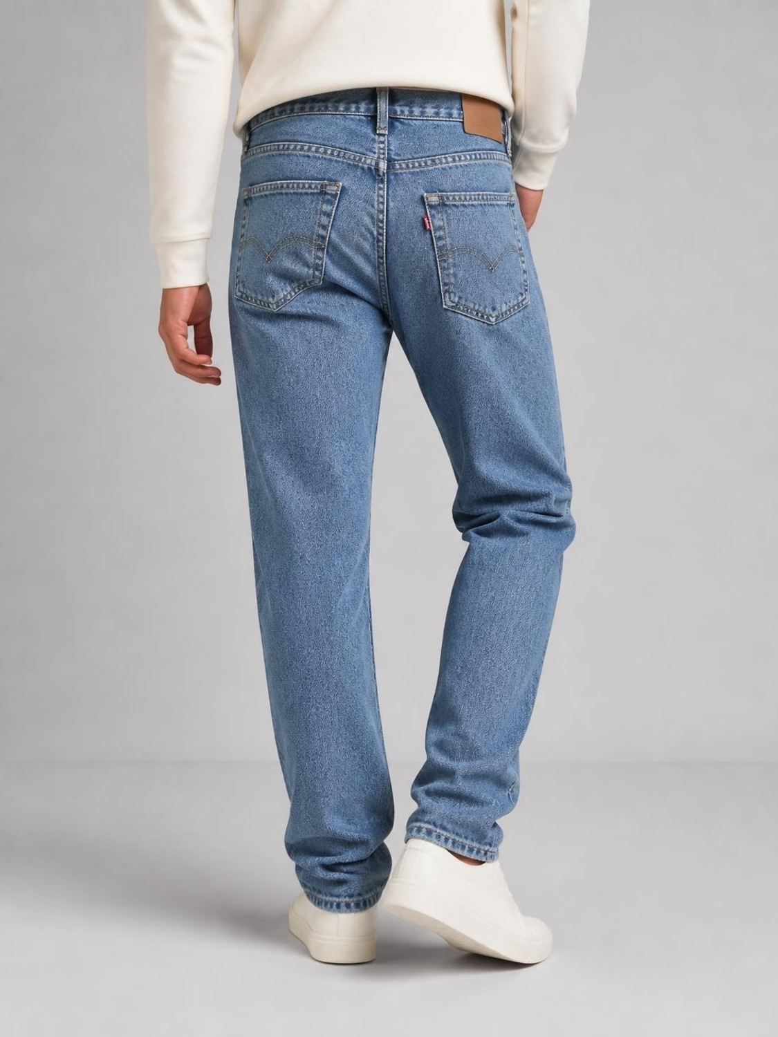 Image of LEVI'S Men Loose Fit Mid Rise Blue Jeans