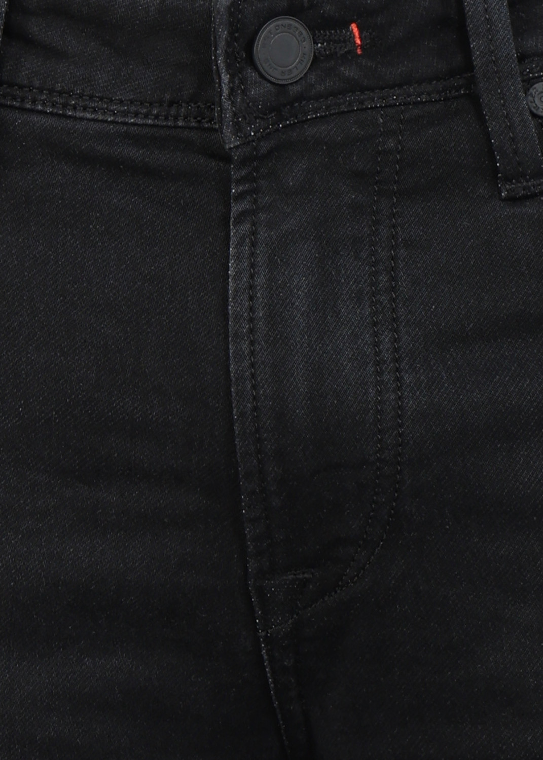 Image of KILLER Men Slim Mid Rise Black Jeans