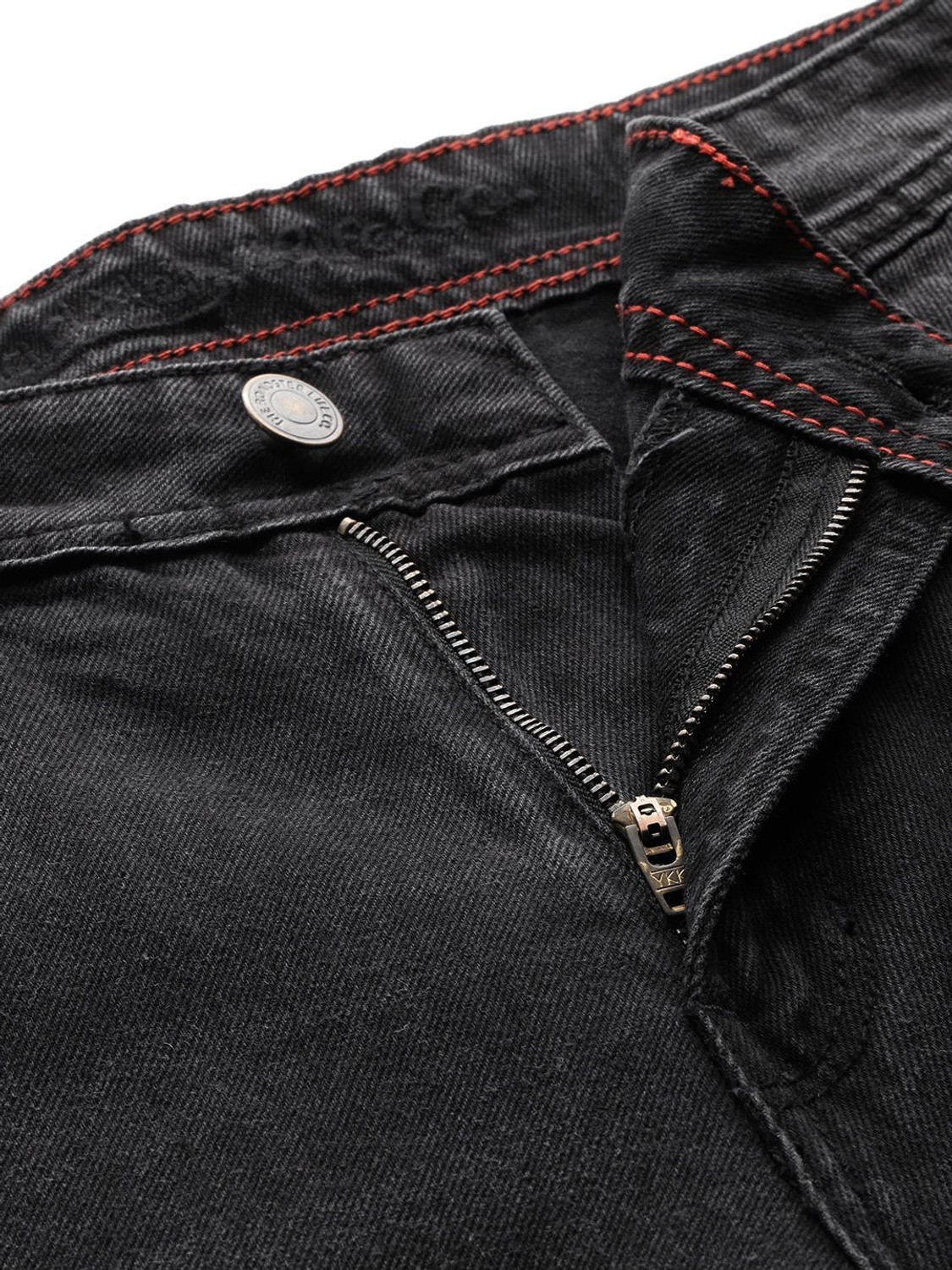 Image of Roadster Straight Fit Men Black Jeans
