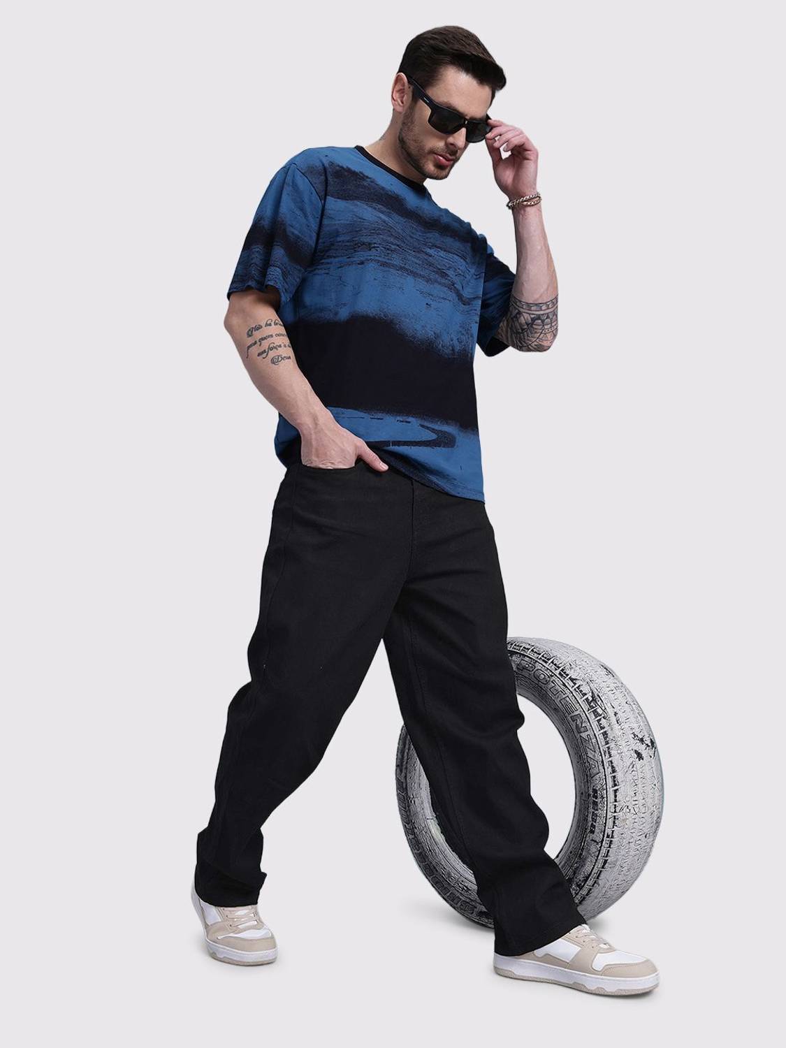 Roadster Men Black Jeans Relaxed Fit - Image 4