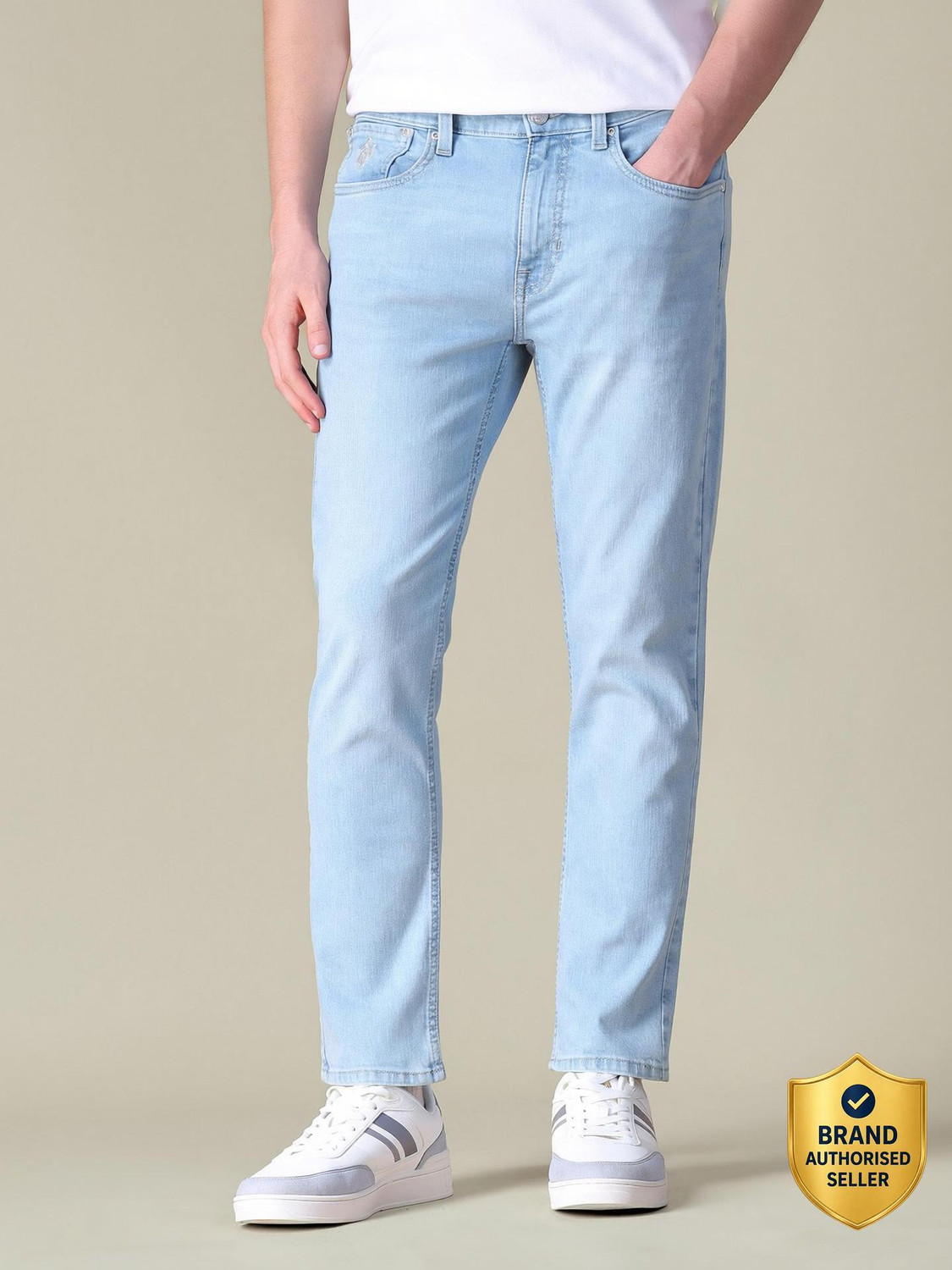 Image of U.S. Polo Assn. Denim Co. Regular Men Blue Jeans