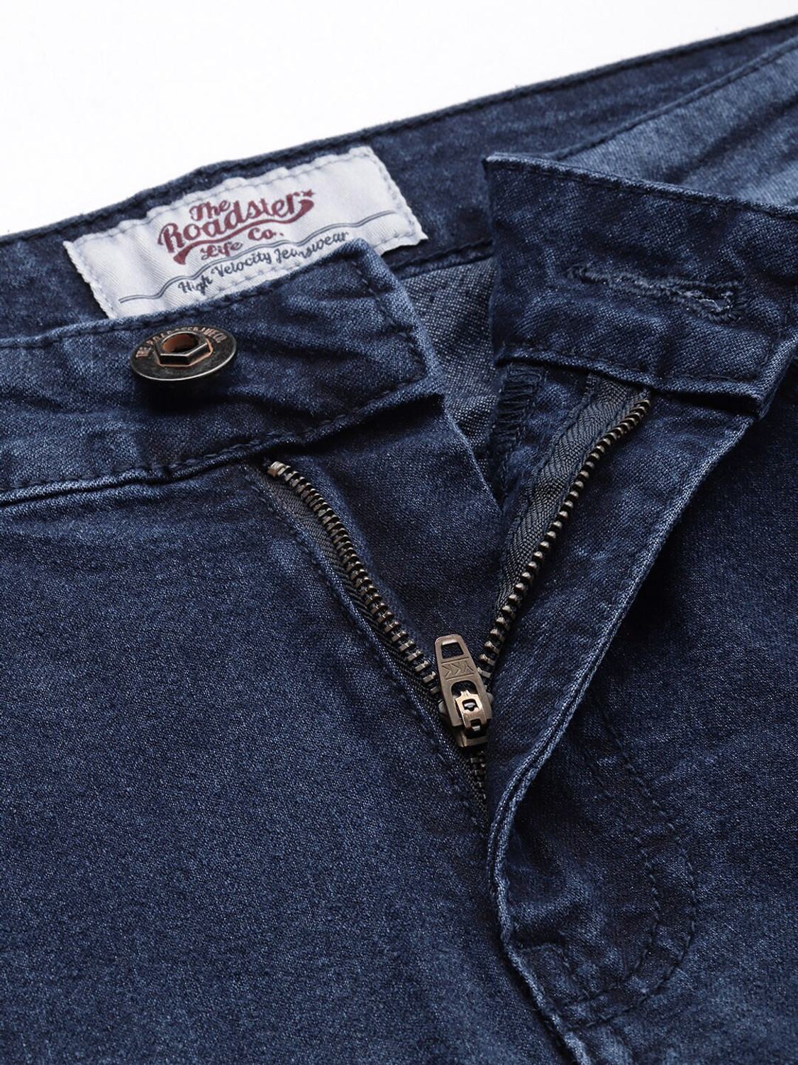 Image of Roadster Slim Men Dark Blue Jeans
