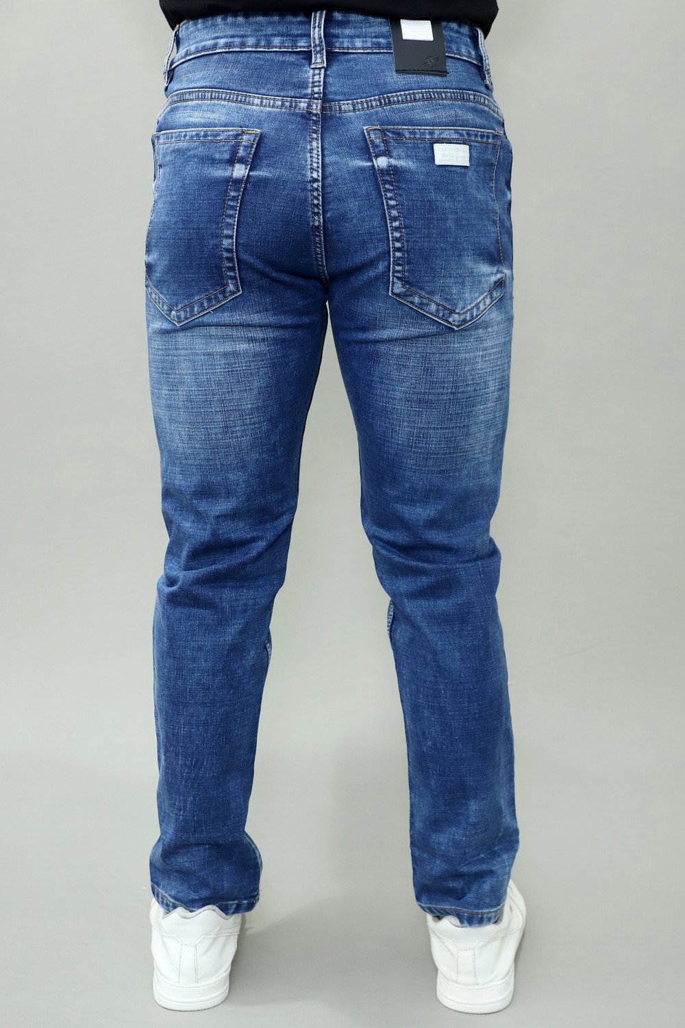 Image of UAE Denim Regular Men Blue Jeans