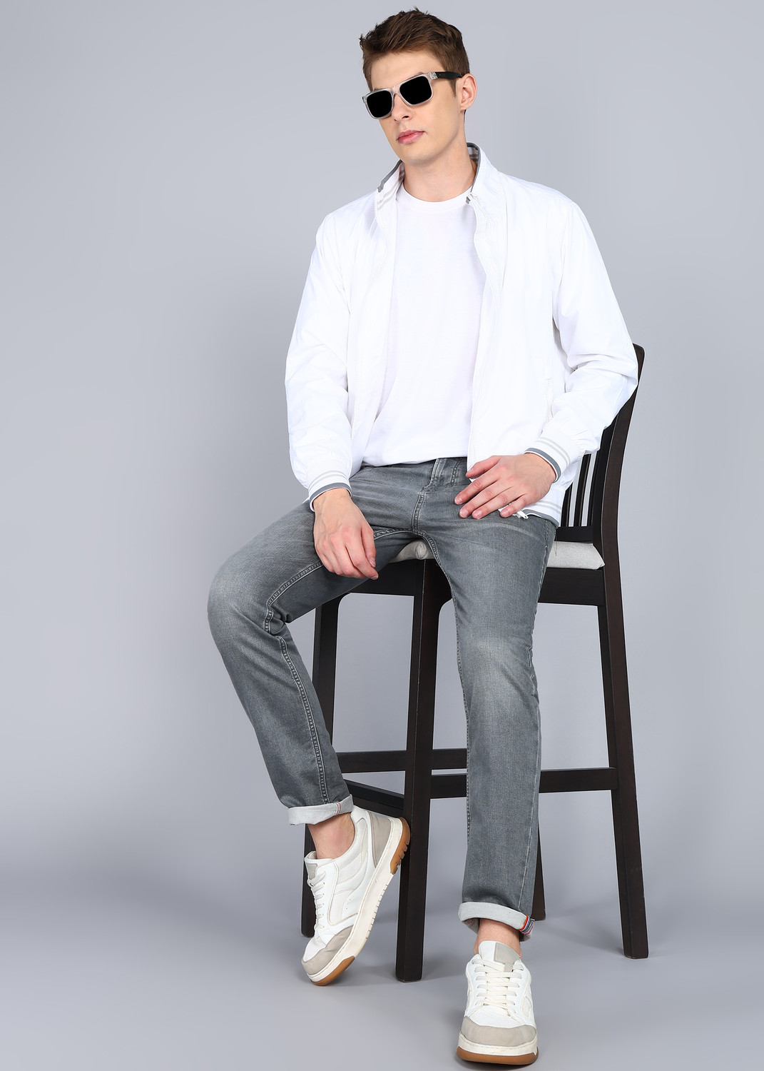 Image of KILLER Slim Men Grey Jeans