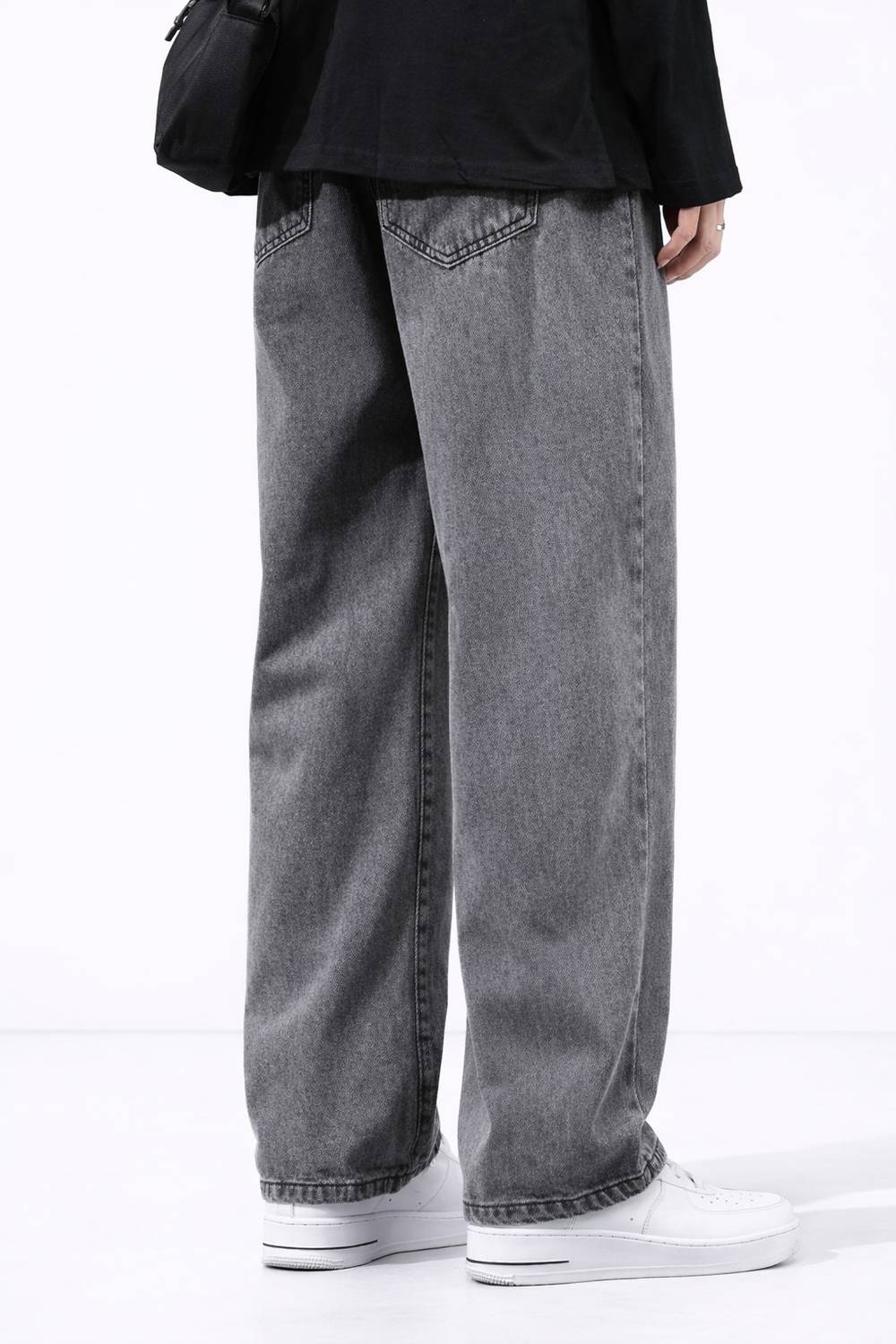 HIGH DENIM Straight Fit Men Grey Jeans - Image 3