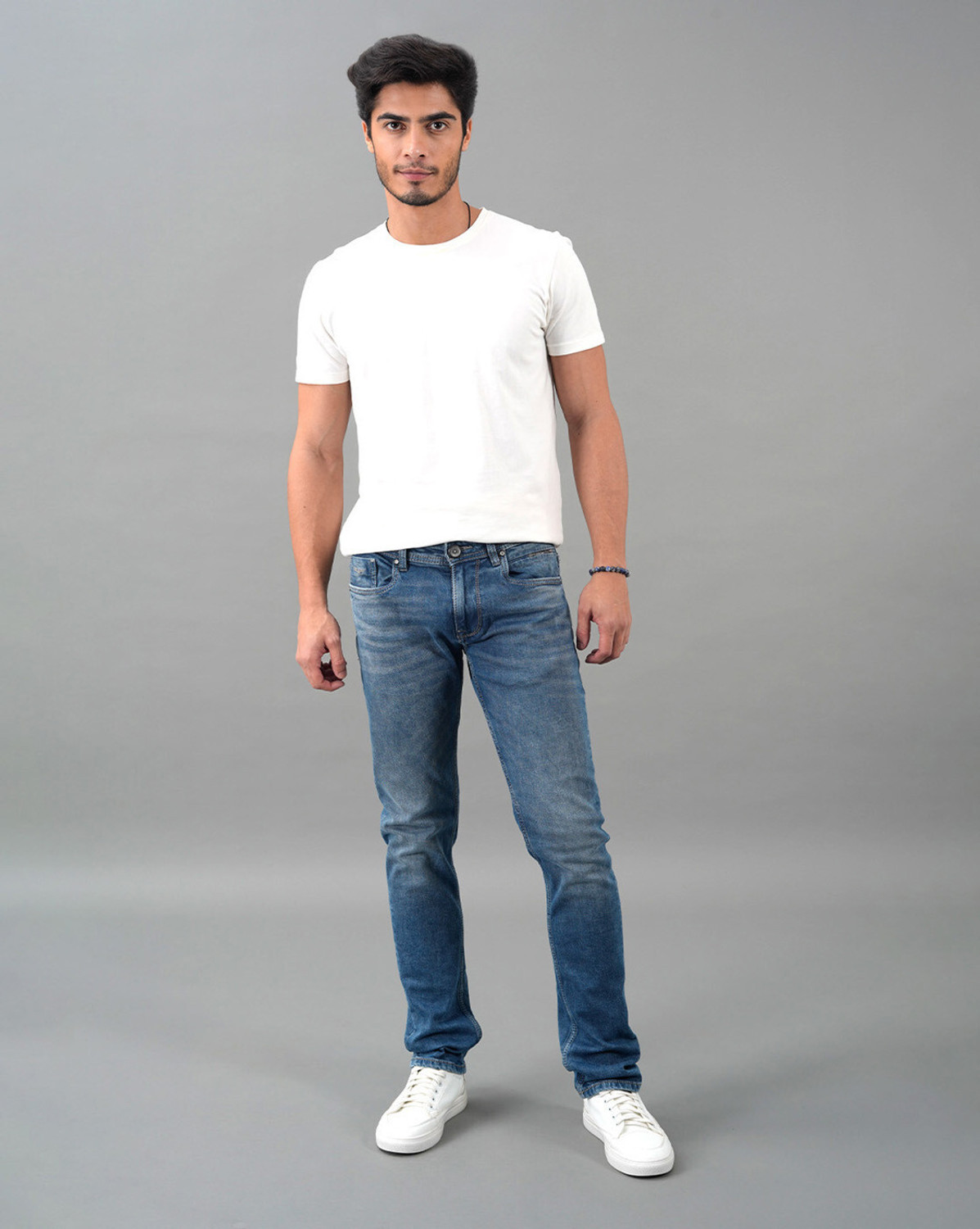 Image of ROOKIES Slim Men Blue Jeans