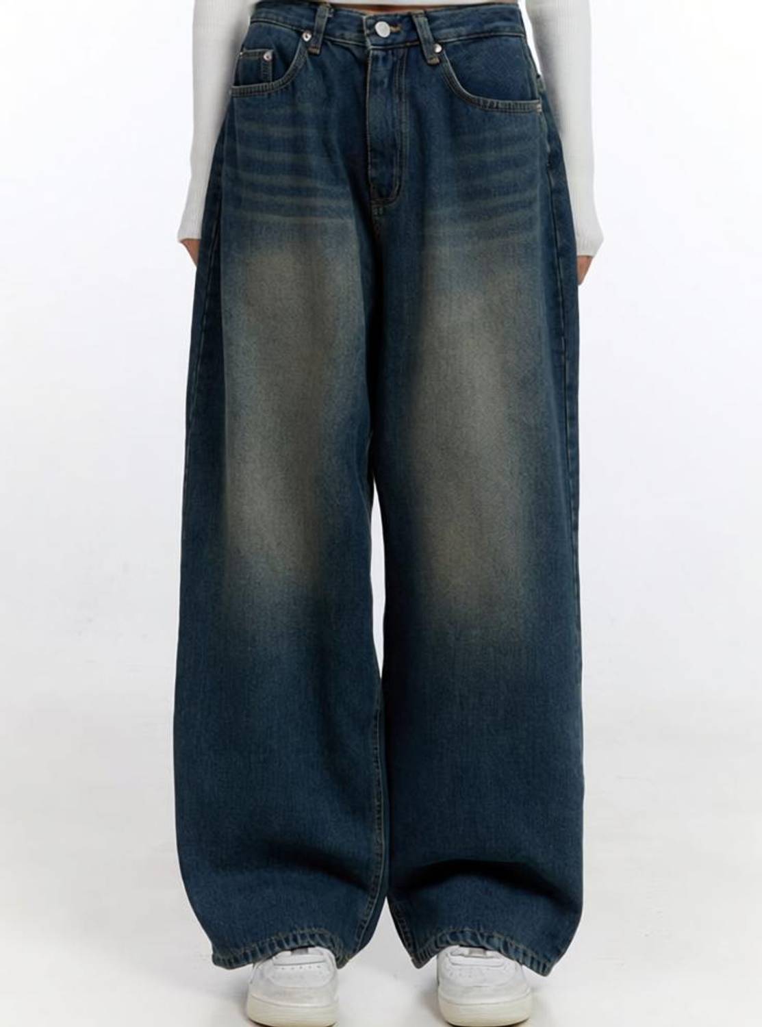 SHIV LAHERI FASHION Baggy Fit Women Blue Jeans - Image 1