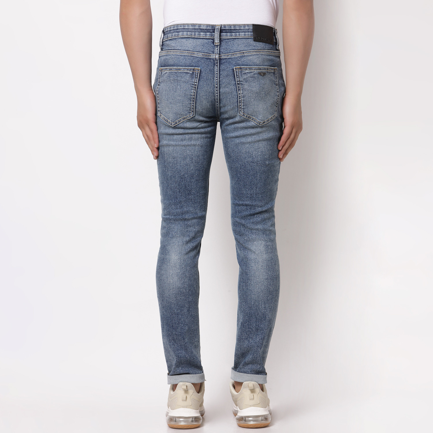 Image of RED TAPE Skinny Men Blue Jeans
