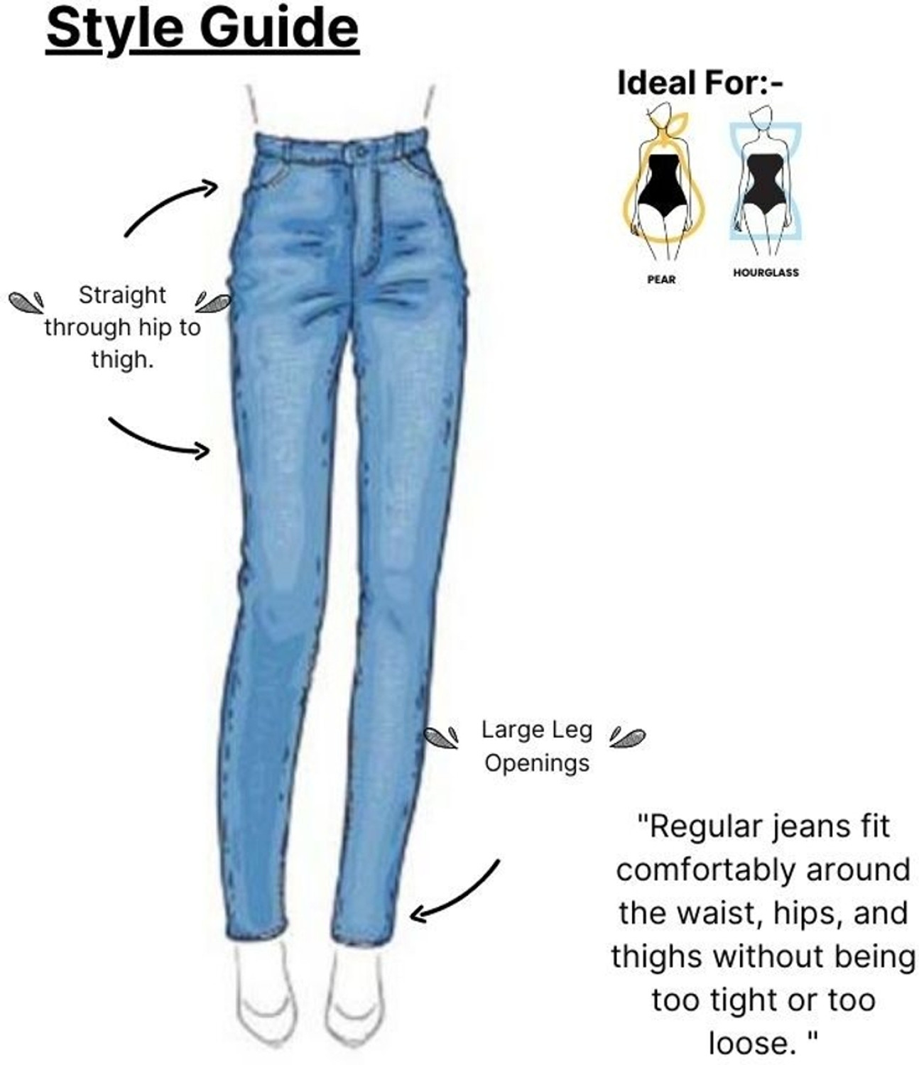 Image of FLYING MACHINE Straight Fit Women Blue Jeans