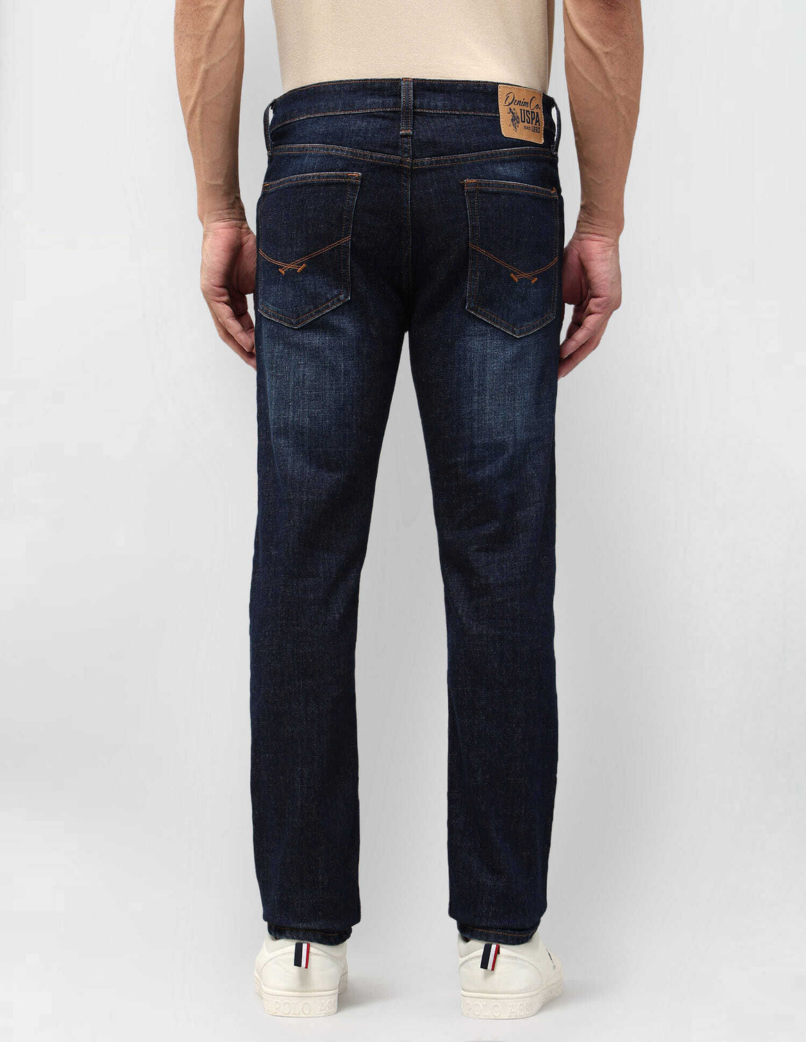 Image of U.S. Polo Assn. Denim Co. Skinny Men Blue Jeans